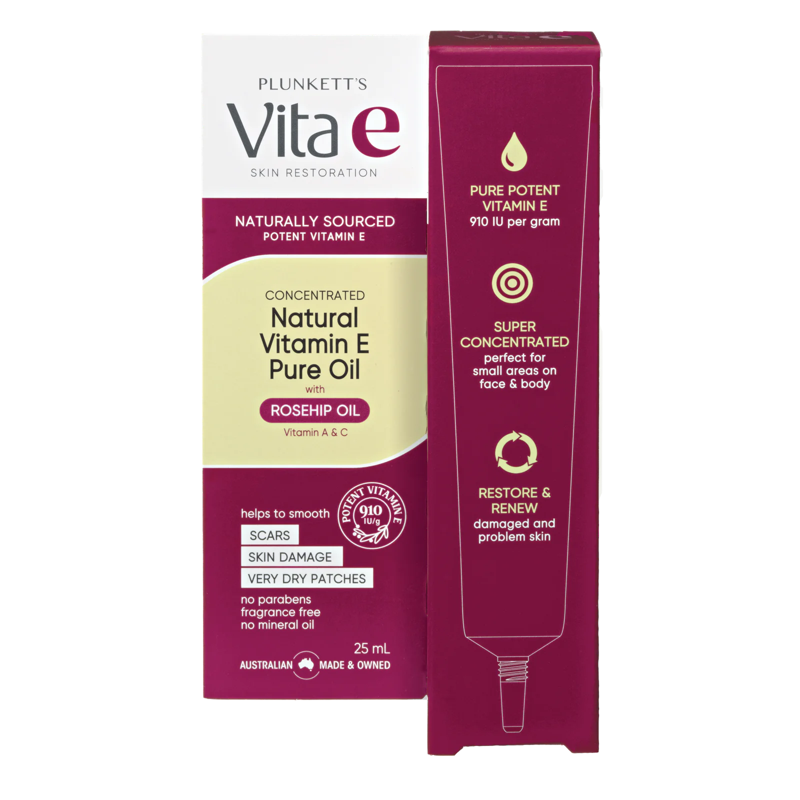 Plunkett's Vita E Super Concentrated Vitamin E Oil 25ml