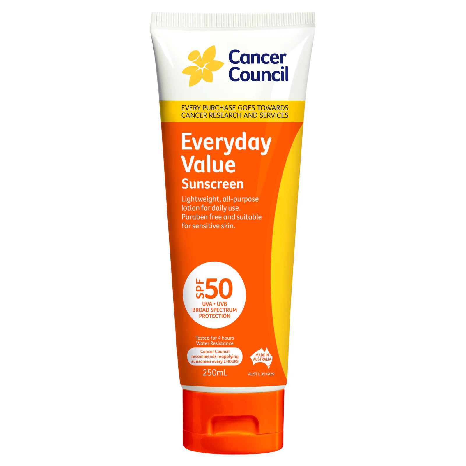 Cancer Council Everyday Value SPF50 - 250ml