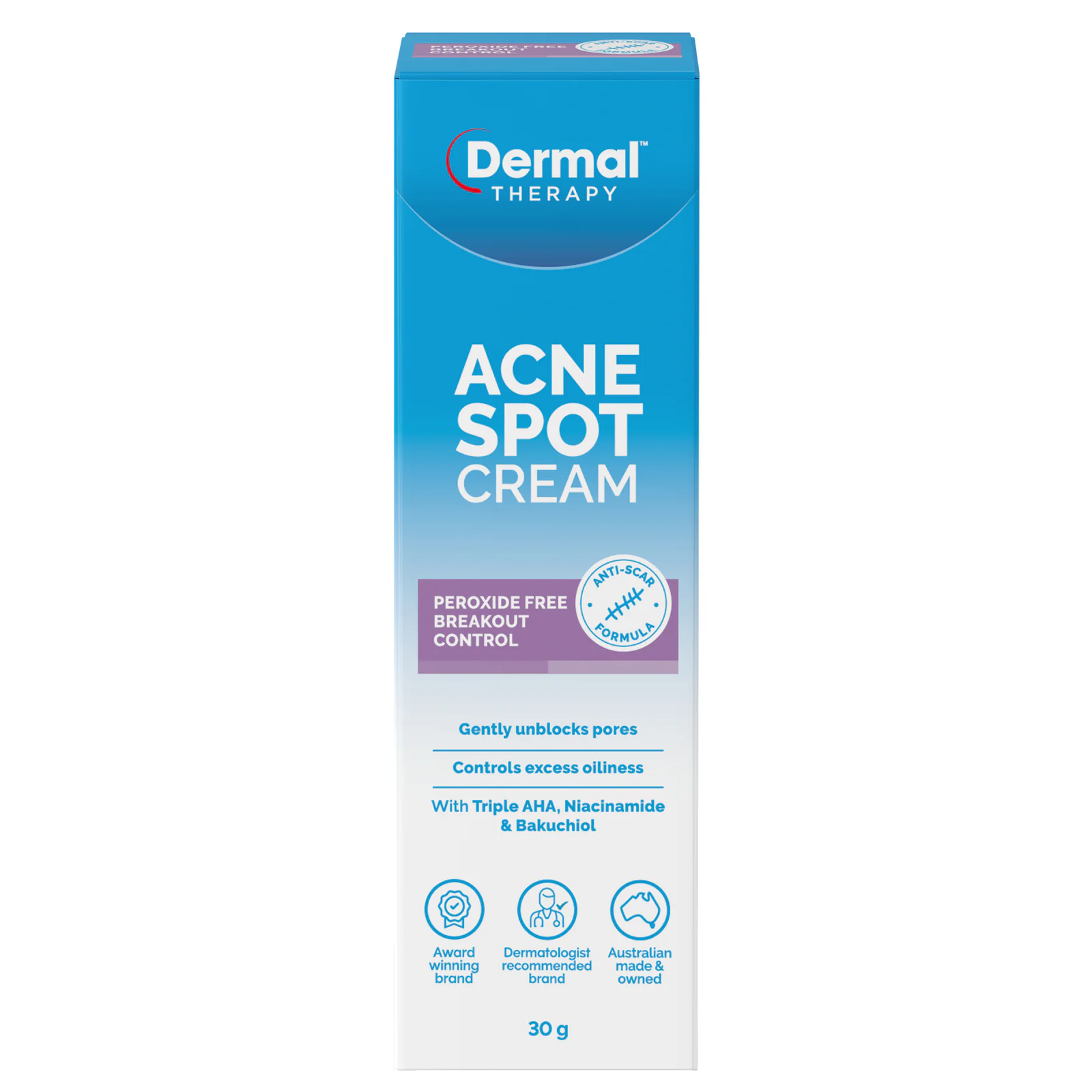 Dermal Therapy Acne Spot Cream 30g