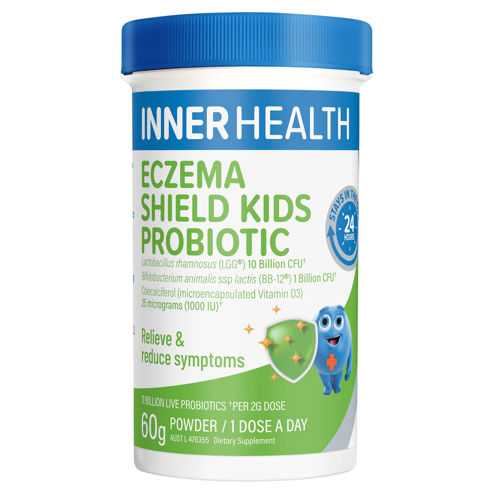 Inner Health Eczema Shield Kids Probiotic 60g