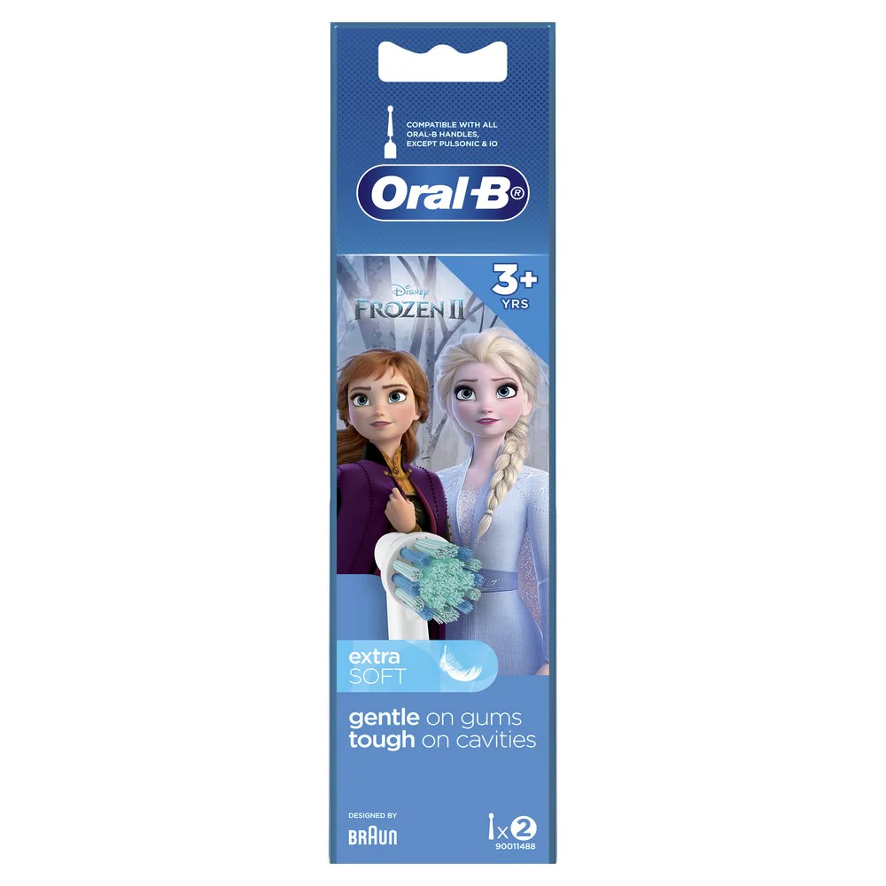 Oral-B Kids Frozen Replacement Brush Head 2 Pack