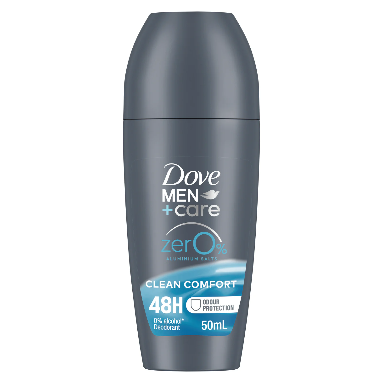 Dove Men+Care Clean Comfort 0% Aluminium Roll-On 50ml