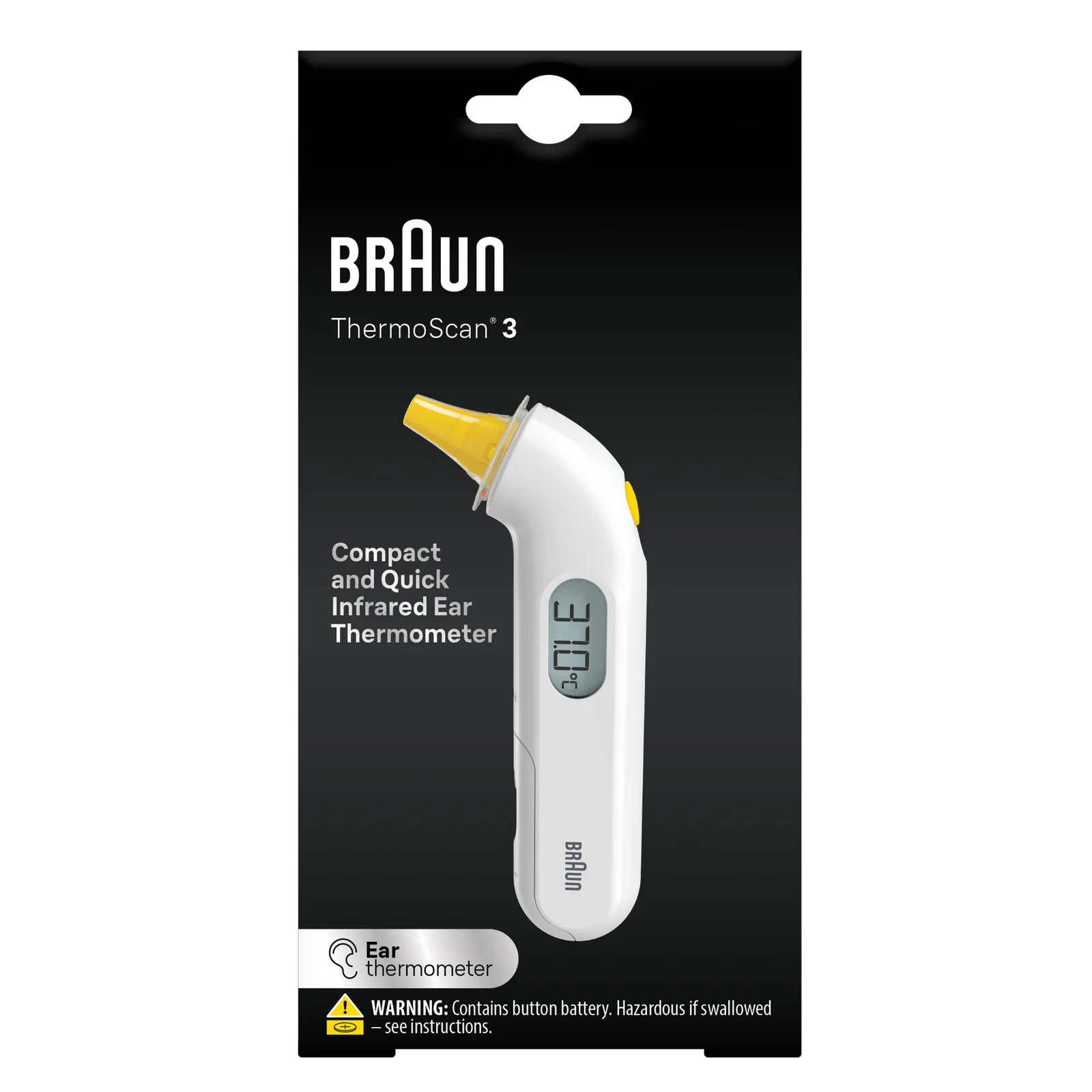 Braun Thermoscan 3 Ear Thermometer 1 each