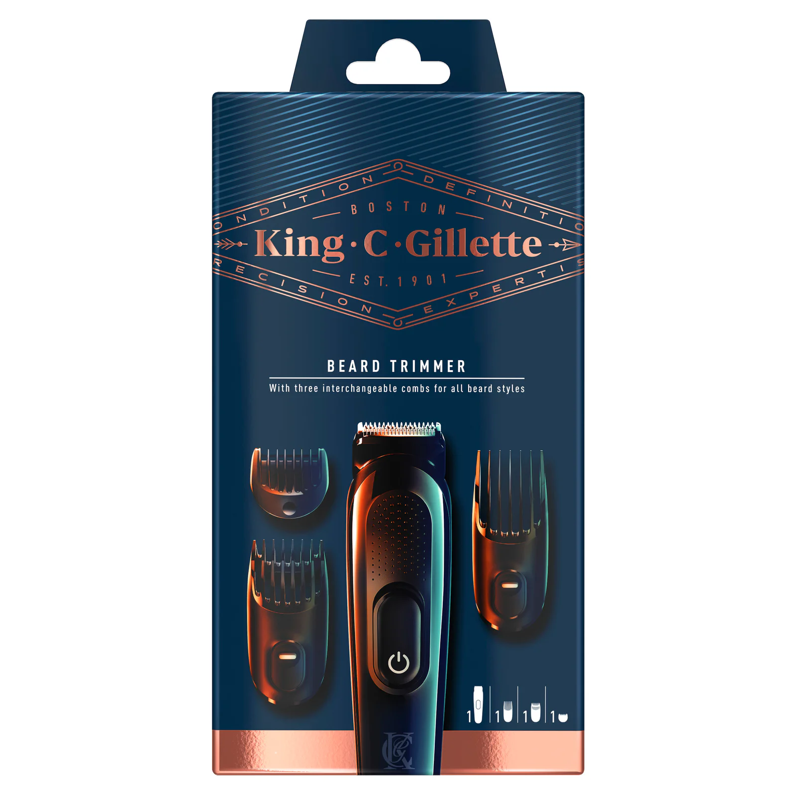 Gillette King C Gillette Beard Trimmer 1 pack