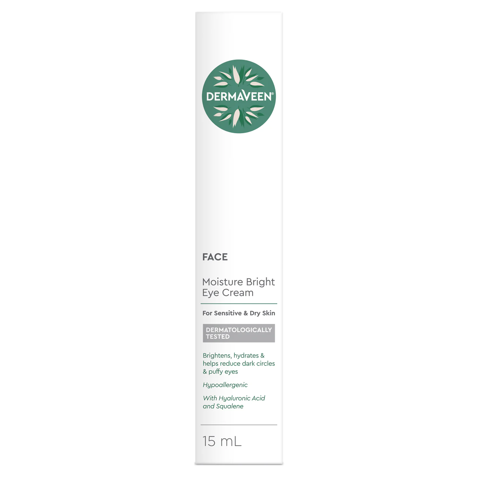 DermaVeen Face Moisture Bright Eye Cream 15ml