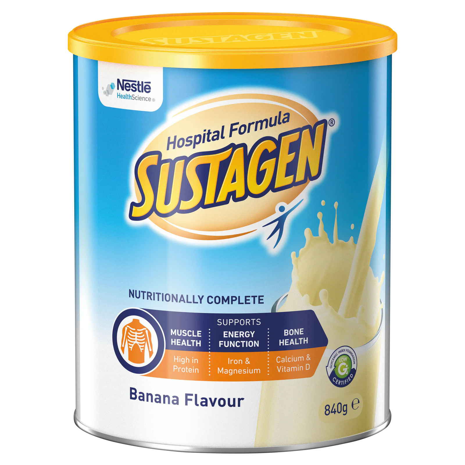 Sustagen Hospital Formula Banana Flavour 840g
