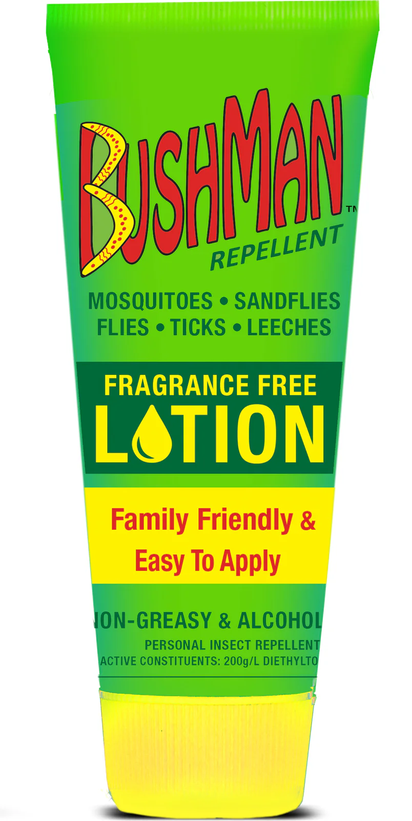 Bushman Fragrance Free Lotion 95ml