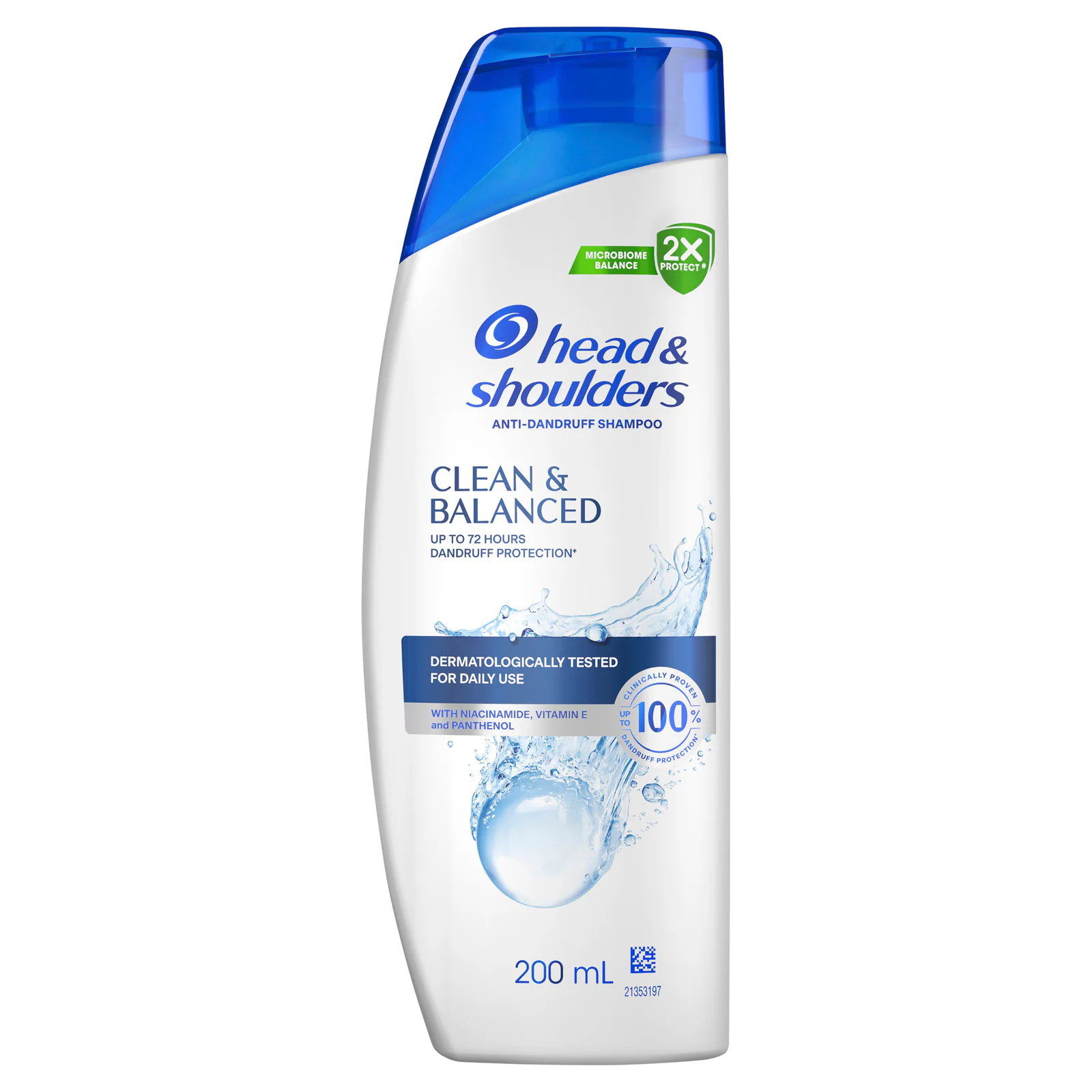 Head & Shoulders Clean & Balanced Anti-Dandruff Shampoo 200mL