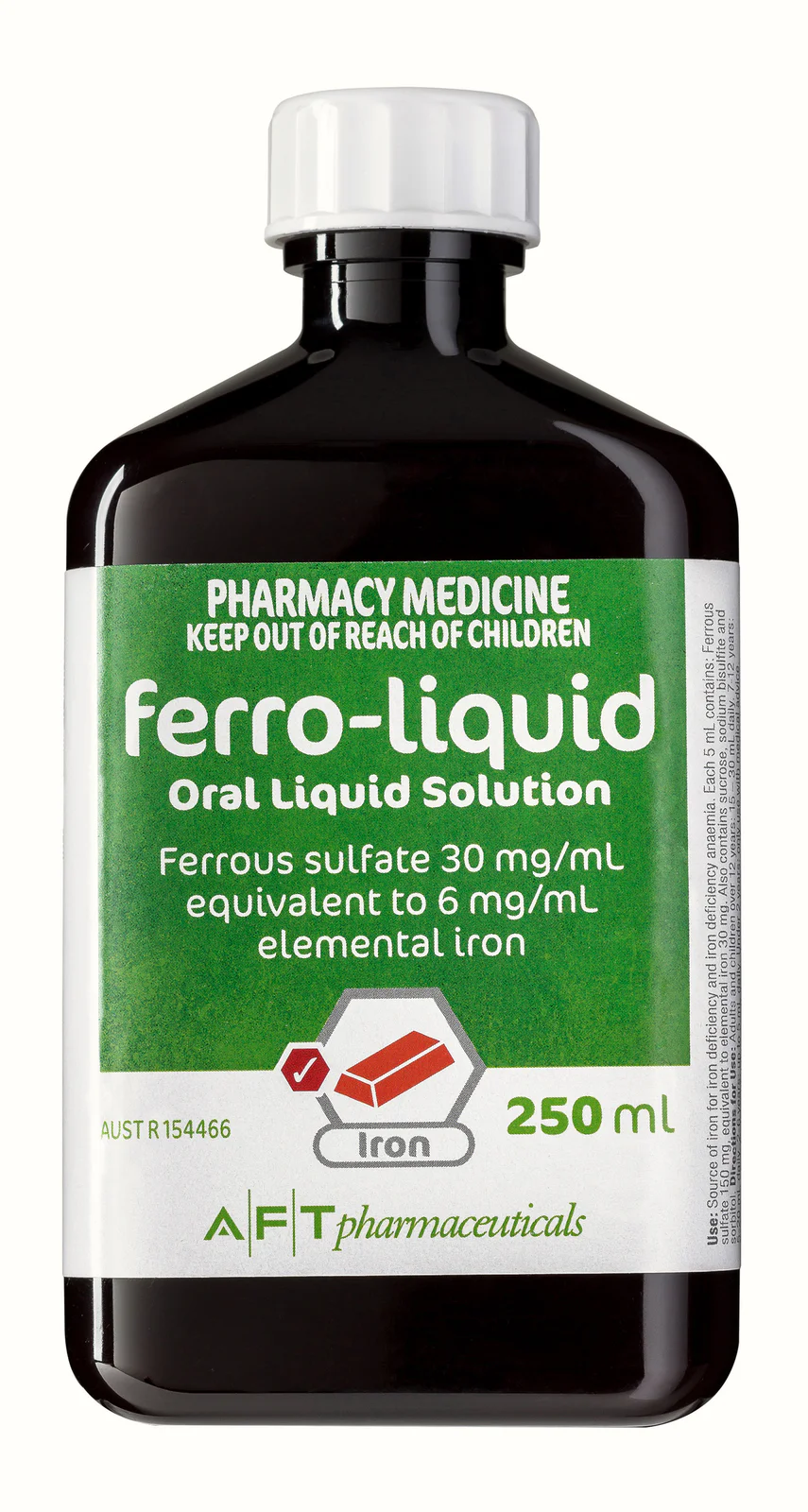 Ferro Liquid Oral Liquid Solution 250ml