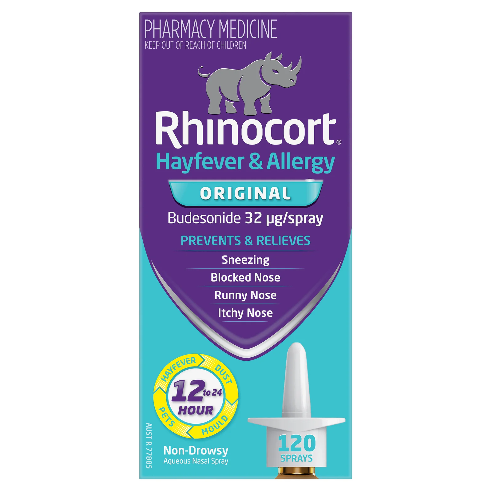 Rhinocort Hayfever Pump Spray 32mcg - 120 doses