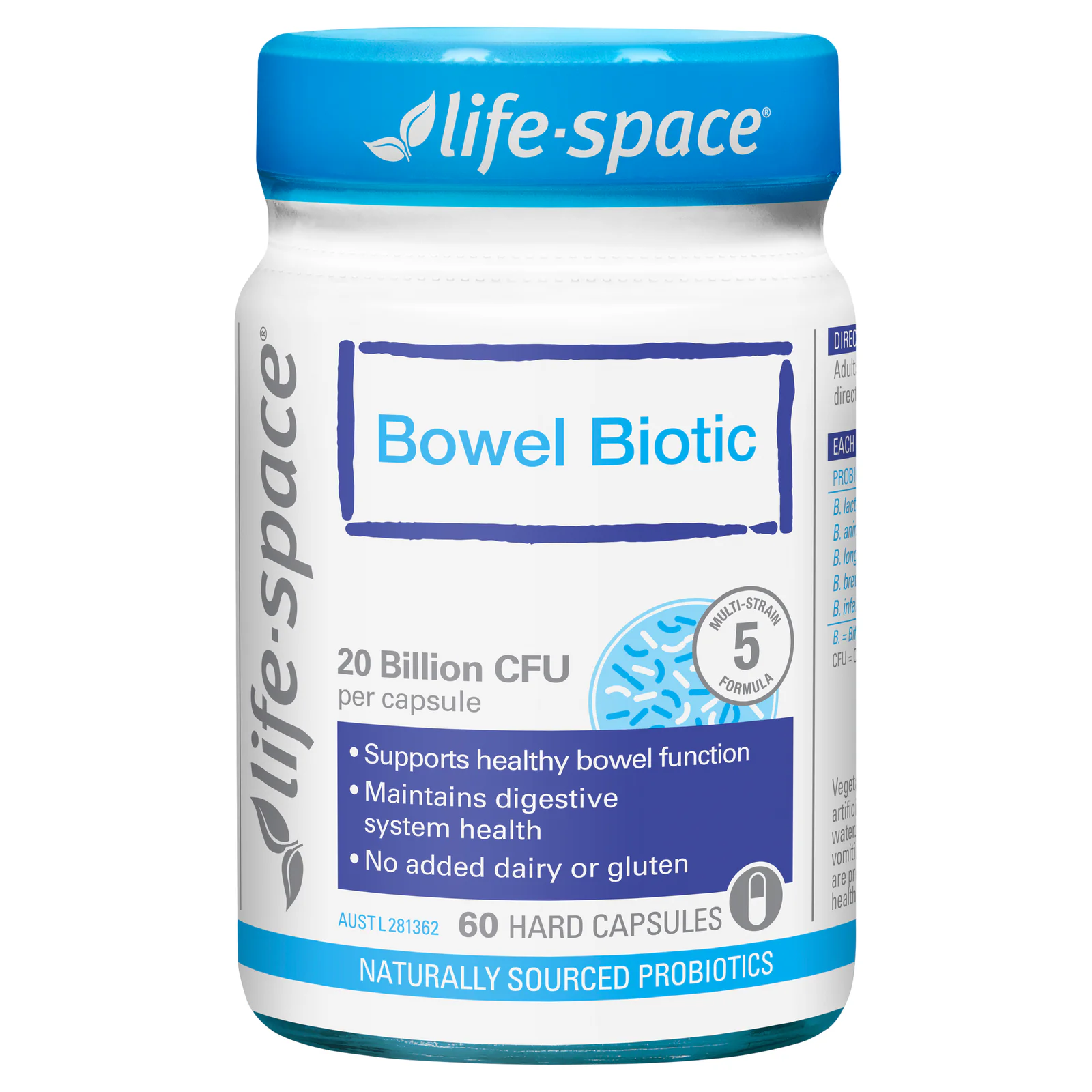 Life-Space Bowel Biotic 60 capsules