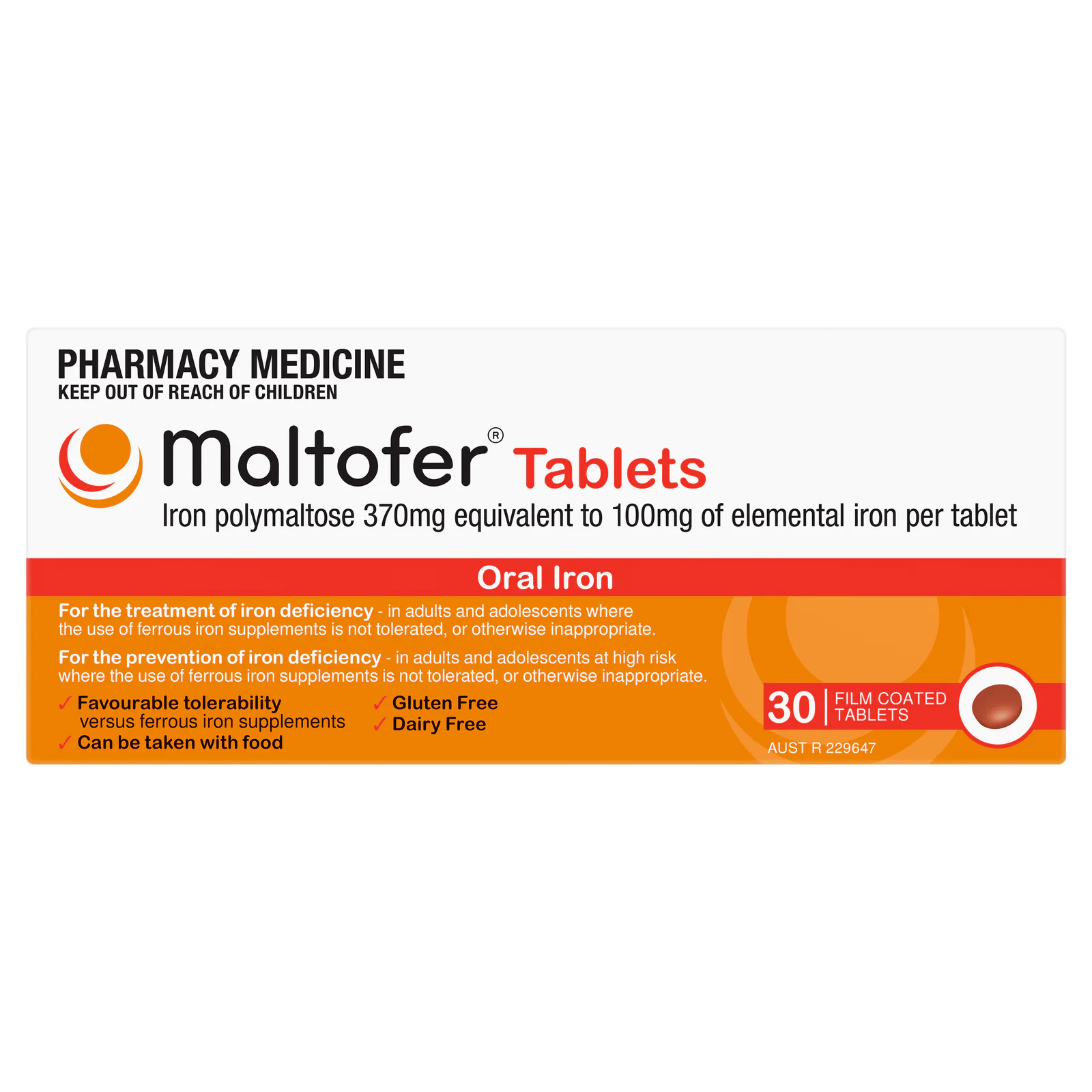 Maltofer 30 tablets
