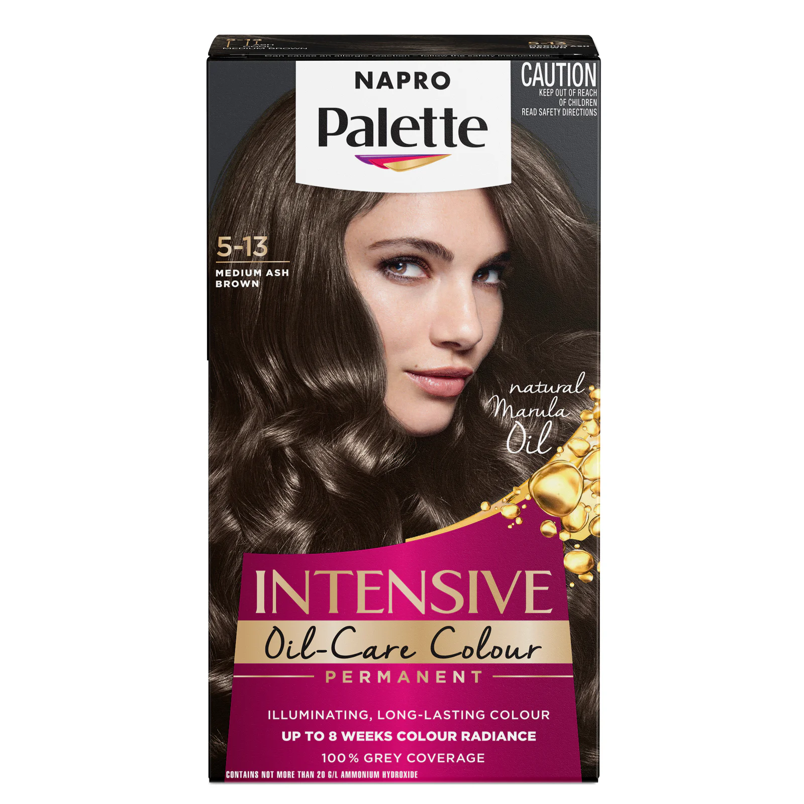 Schwarzkopf Napro Palette Intensive Creme Medium Ash Brown 5.13