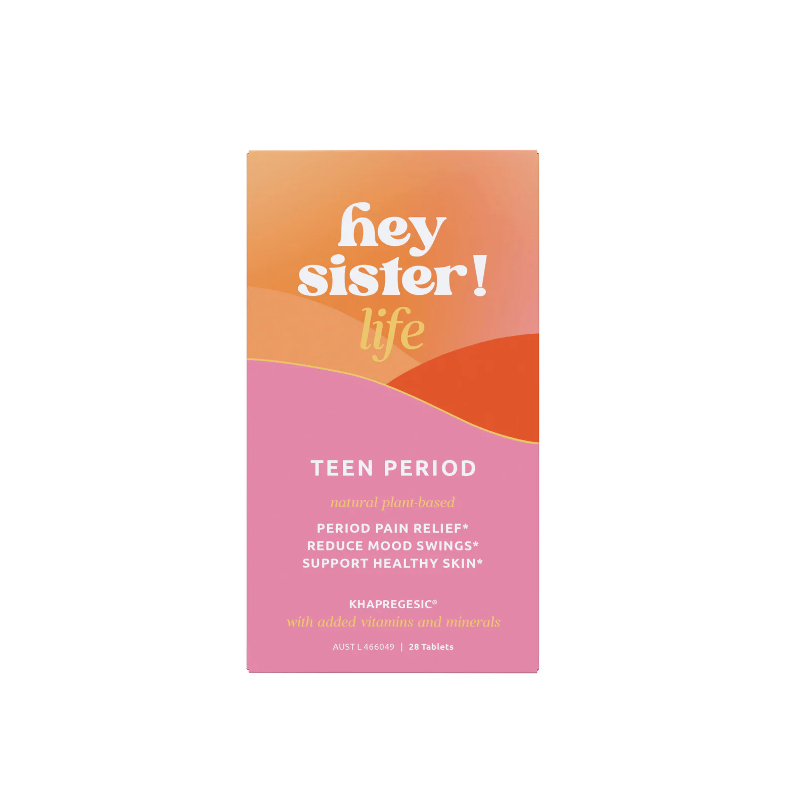 Hey Sister! Life Teen Period Pain 28 tablets