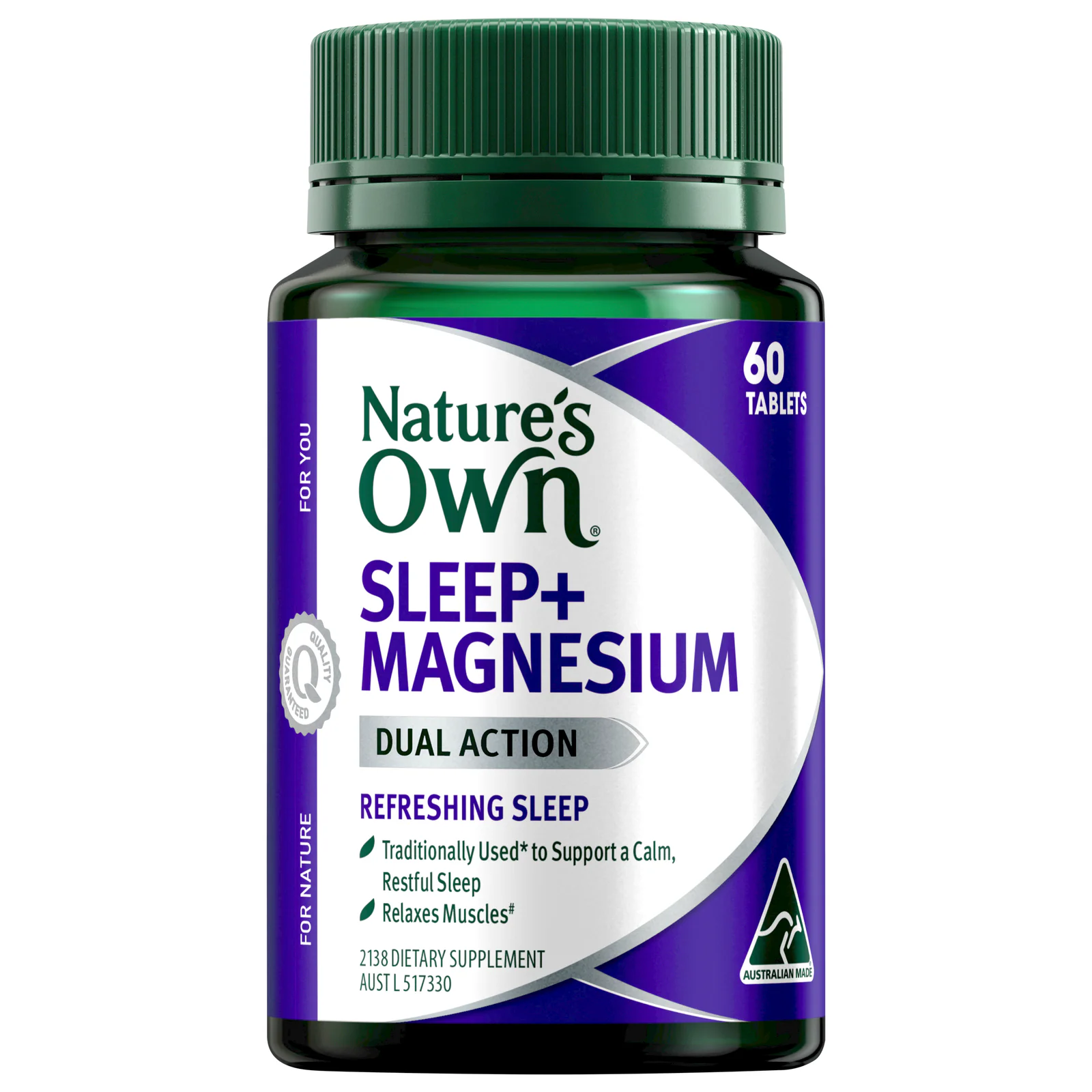 Nature's Own Sleep+ Magnesium 60 tablets