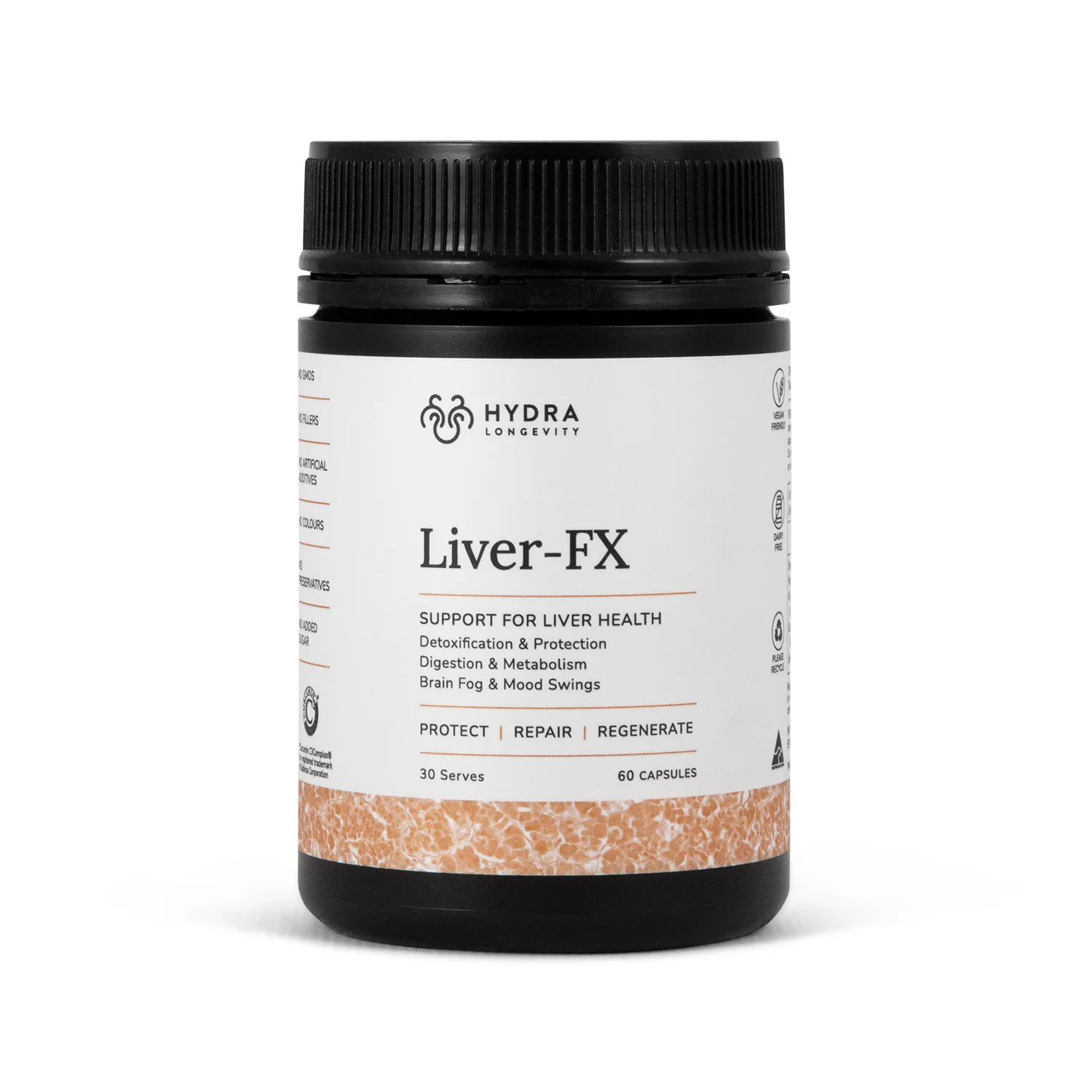 Hydra Longevity Liver-FX 60 capsules