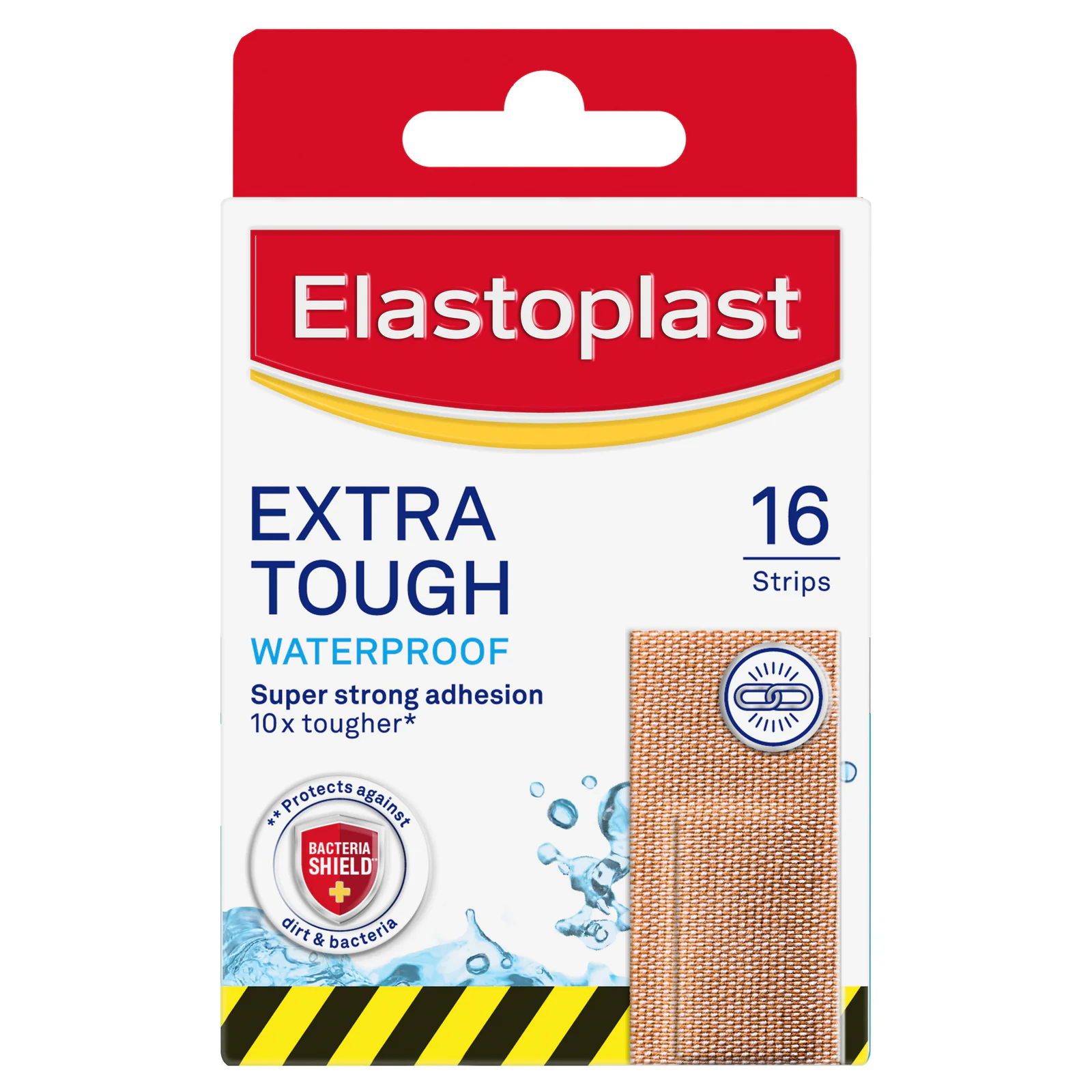 Elastoplast Heavy Fabric Waterproof Strips 16 pack