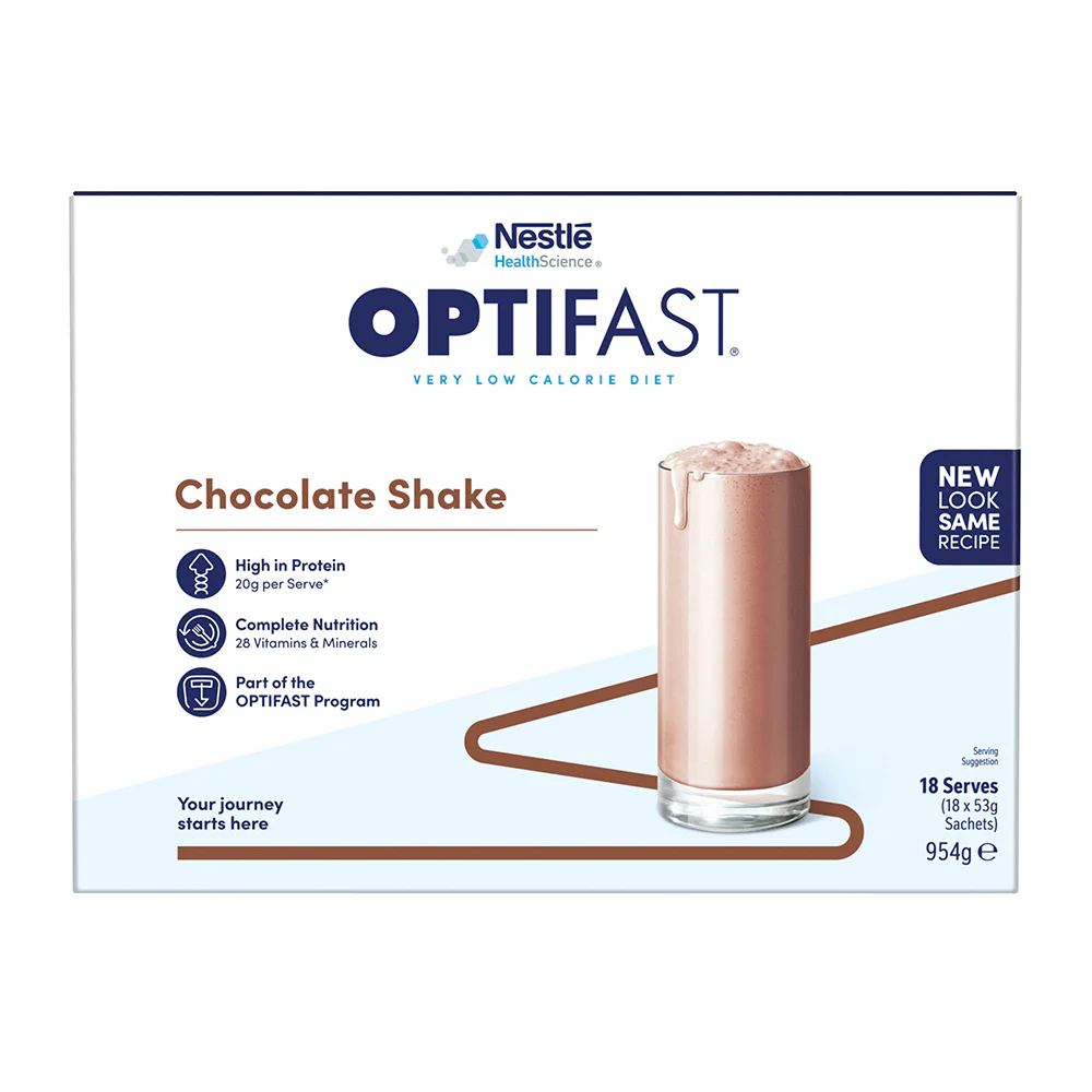 Optifast VLCD Shake Chocolate 18 pack