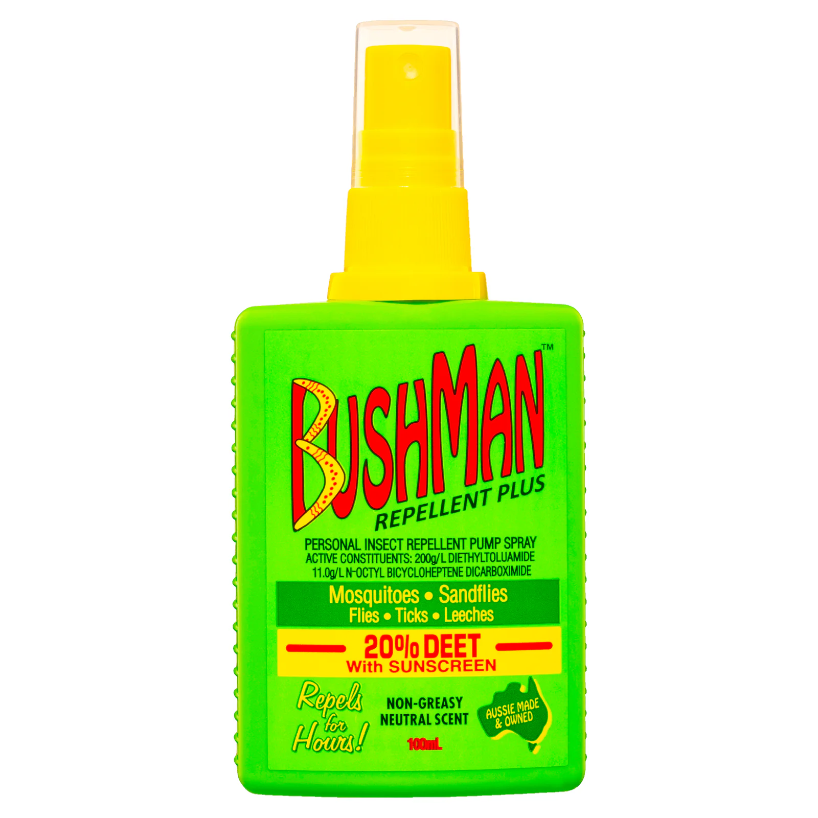 Bushman Plus Sunscreen Pump Spray 100ml