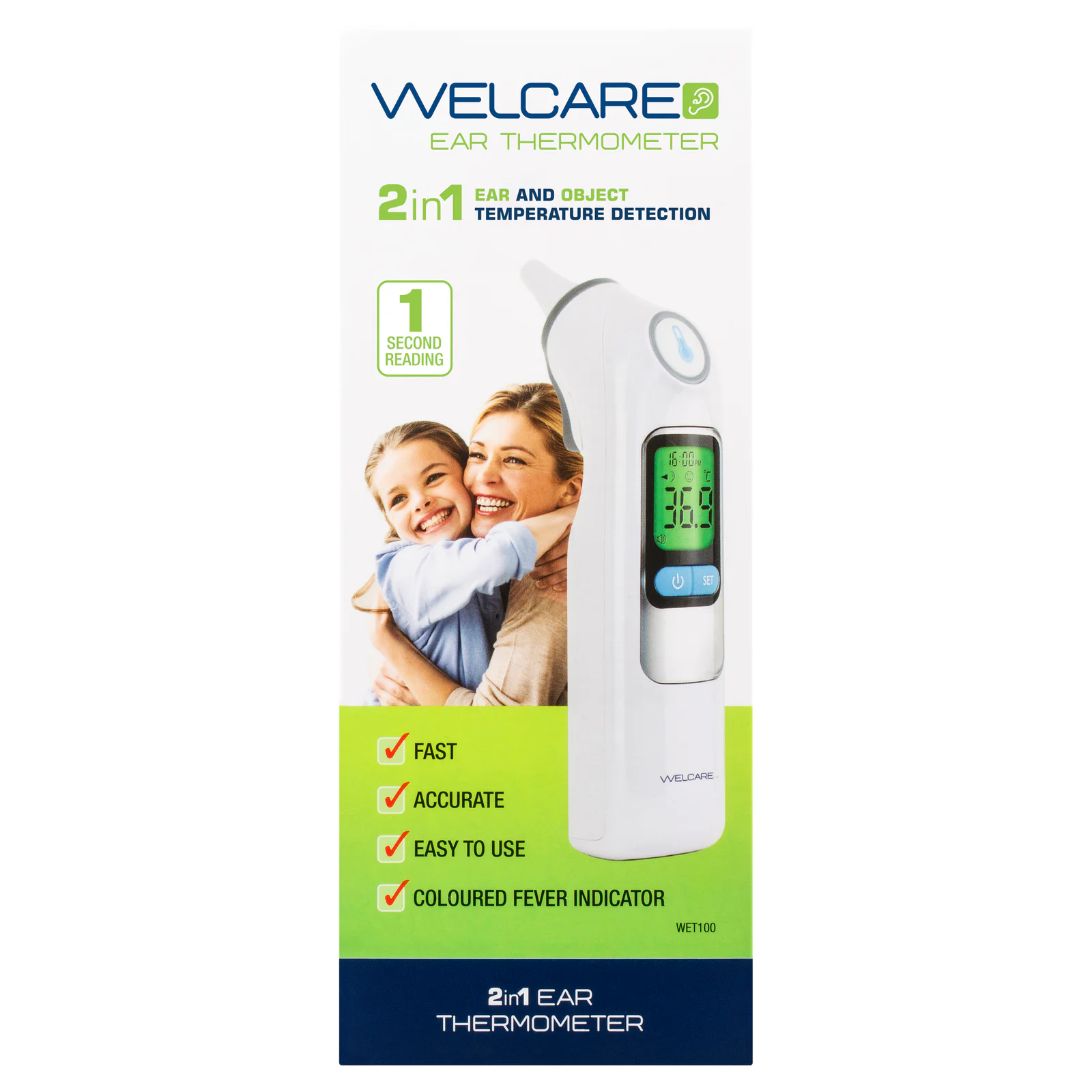 Welcare Ear Thermometer 1 each