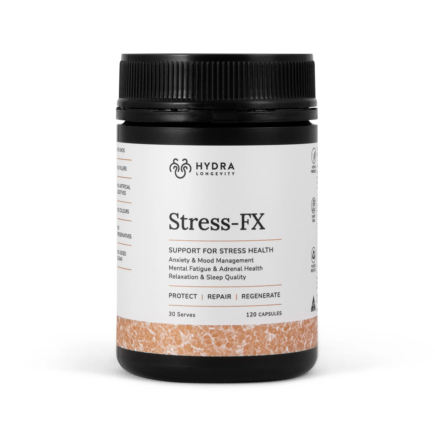 Hydra Longevity Stress-FX 90 capsules