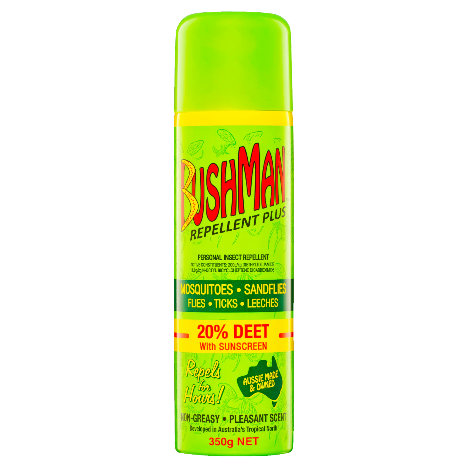 Bushman Plus Aerosol 350g