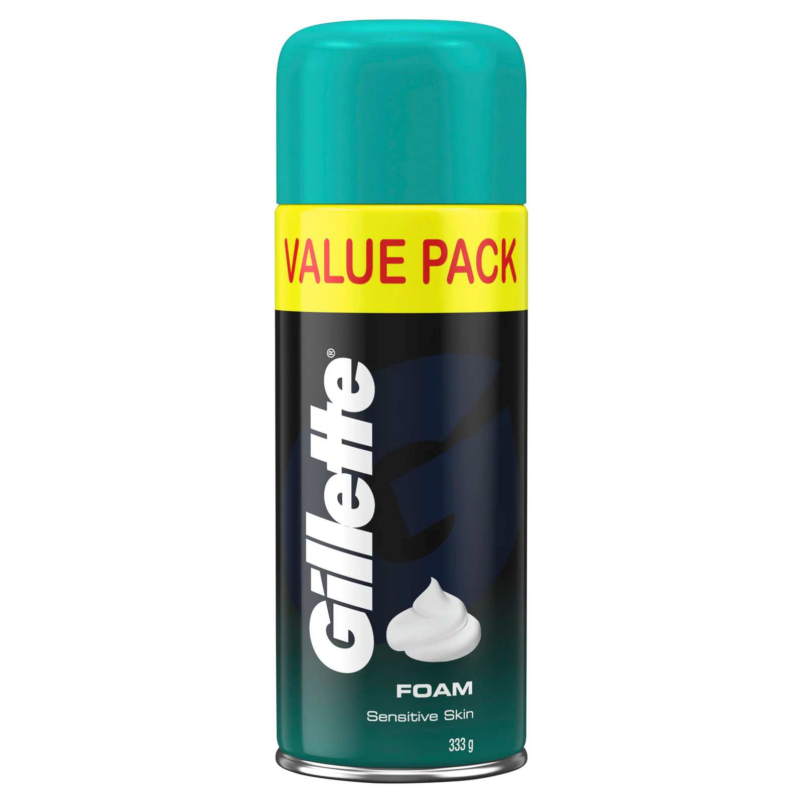Gillette Foamy Sensitive Shave Foam 333g
