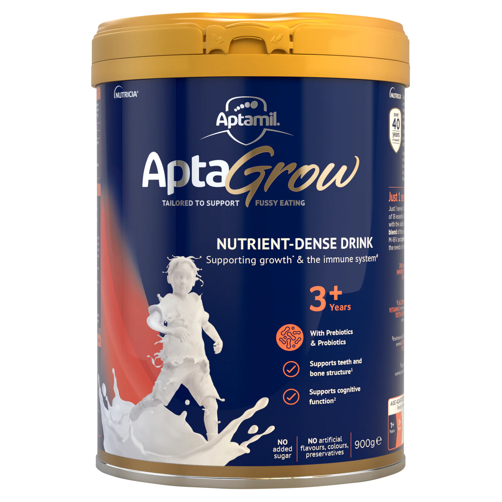 AptaGrow Milk Drink 3+ Years 900g