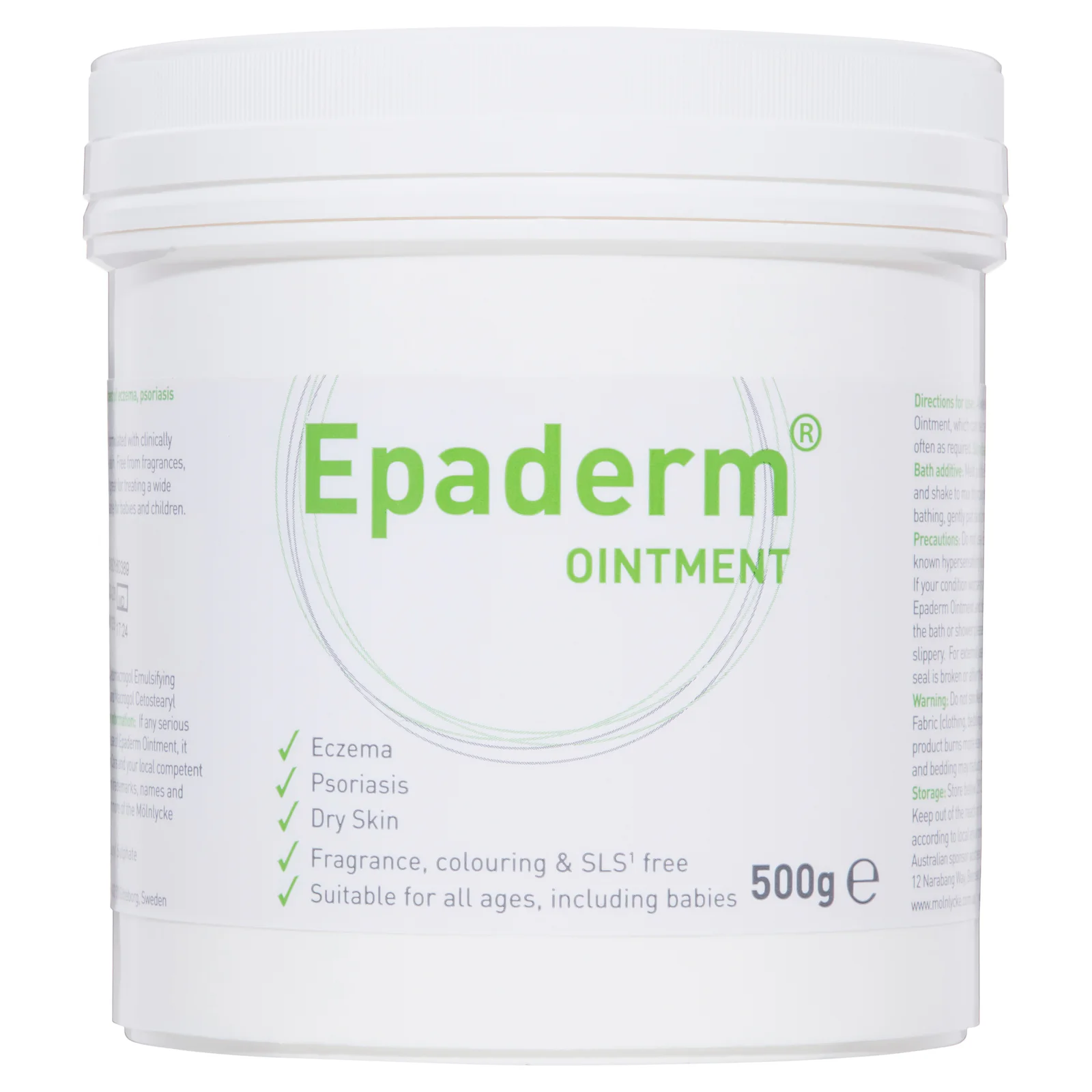Epaderm Ointment 500g