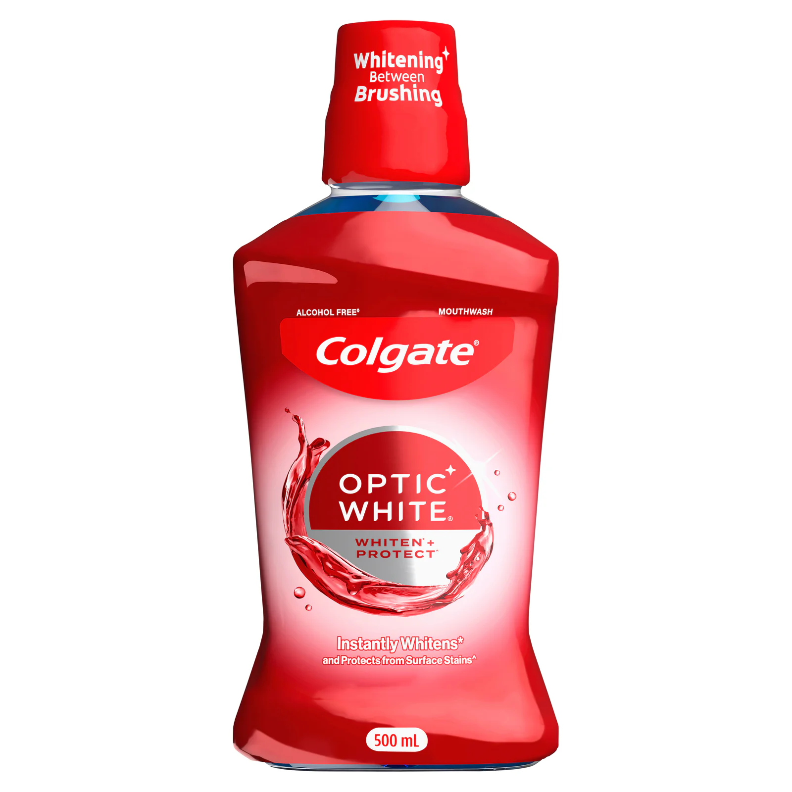 Colgate Optic White Sparkling Fresh Mint Mouthwash 500ml
