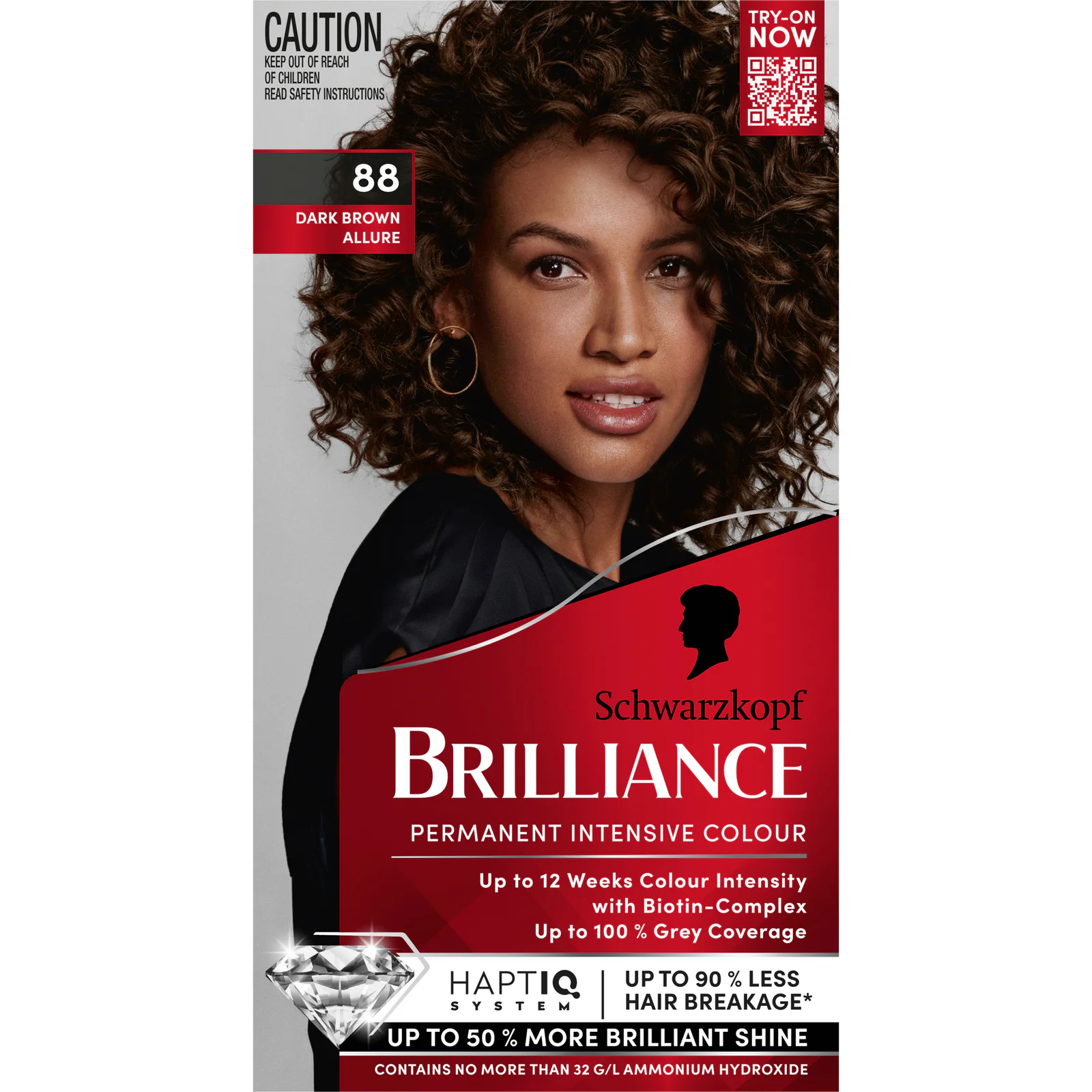 Schwarzkopf Brilliance 88 Dark Brown Allure 1 pack