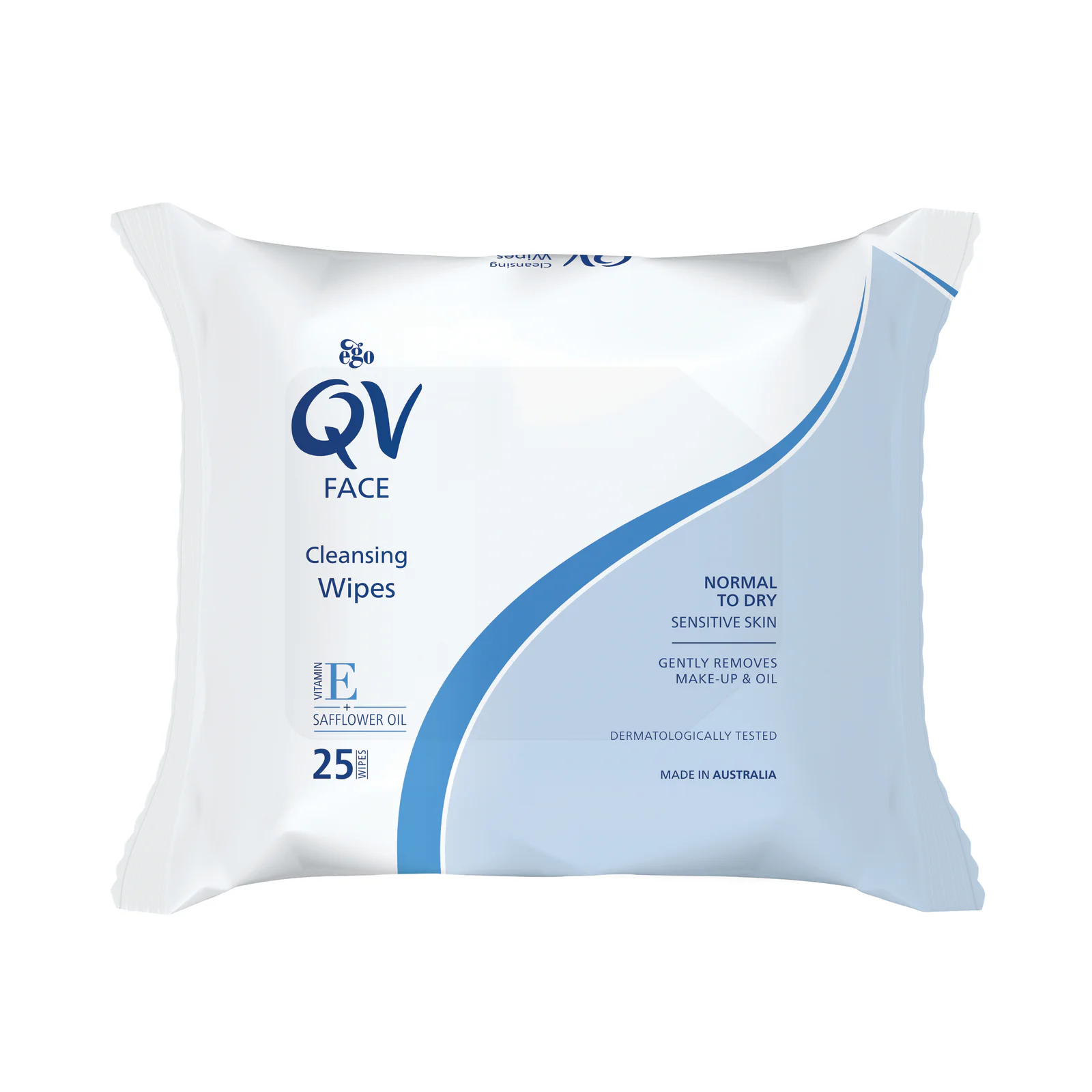 Ego QV Face Cleansing Wipes 25 pack