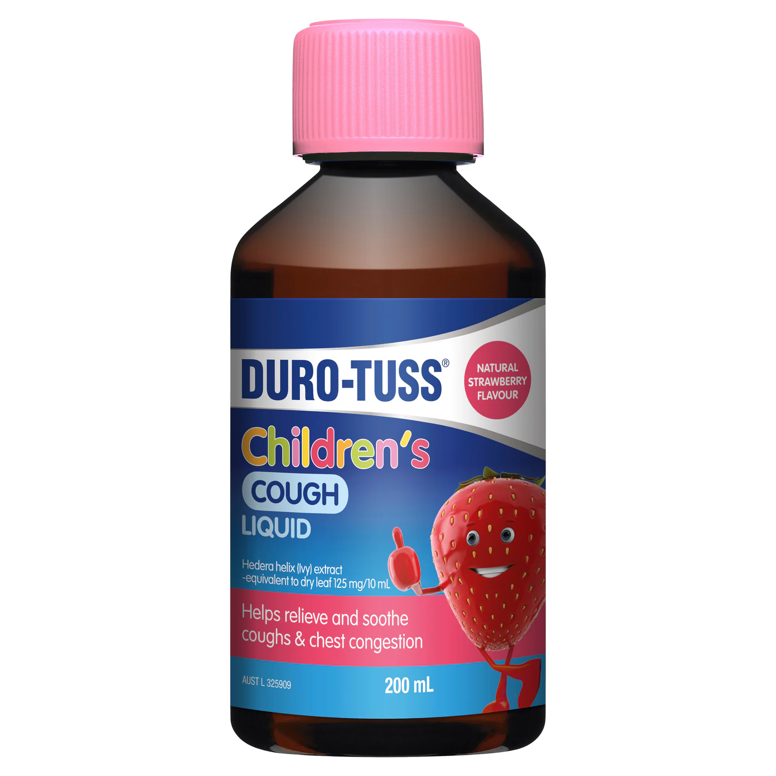 Duro-Tuss Children's Cough Liquid 2 Years+ Strawberry 200ml