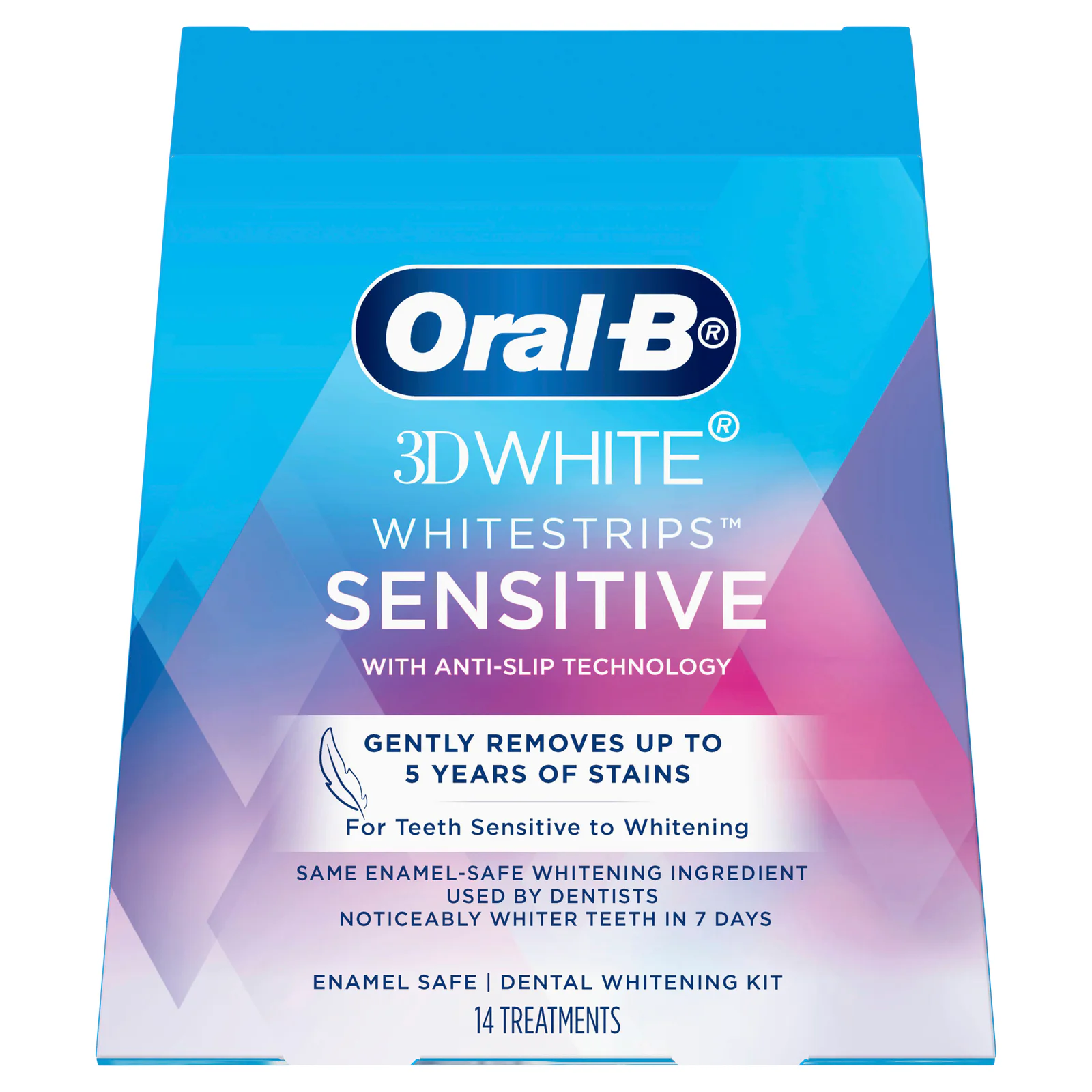 Oral-B 3D White Whitestrips Sensitive 14 Pack