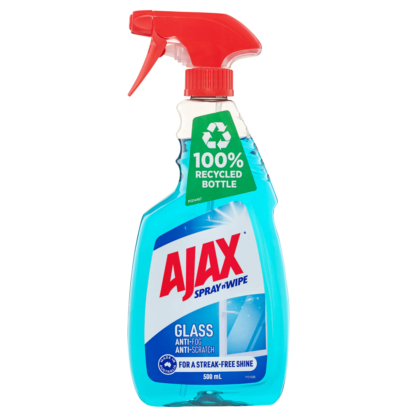 Ajax Spray n Wipe Glass Trigger 500ml
