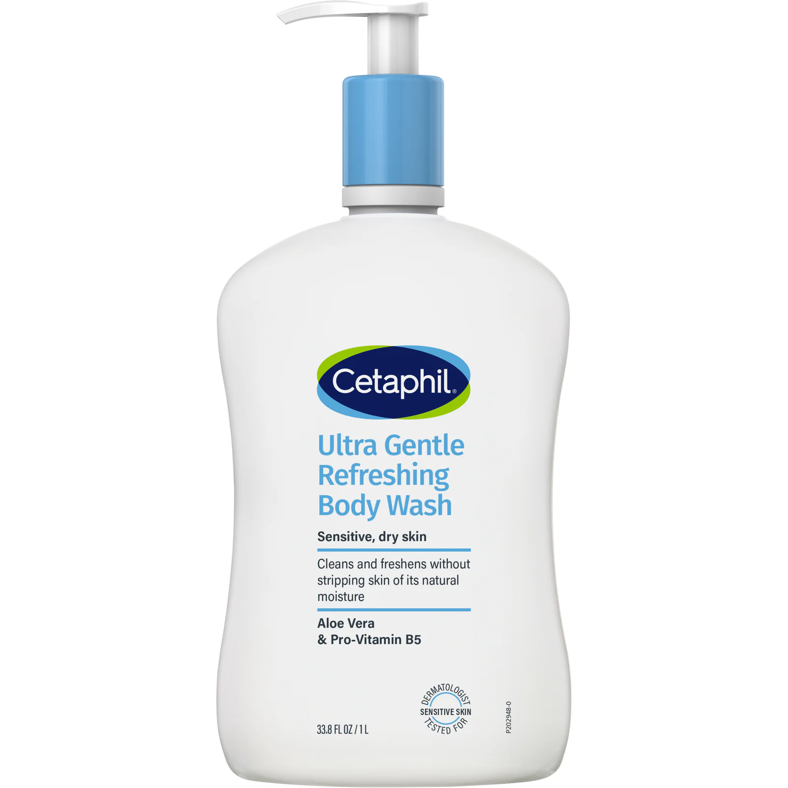 Cetaphil Ultra Gentle Body Wash Refreshing Scent 1 litre