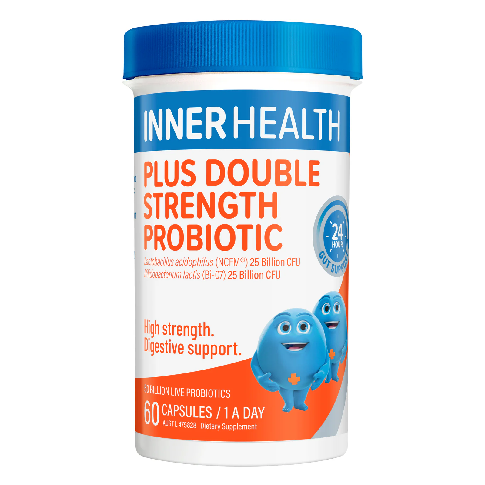 Inner Health Plus Double Strength Probiotic 60 capsules