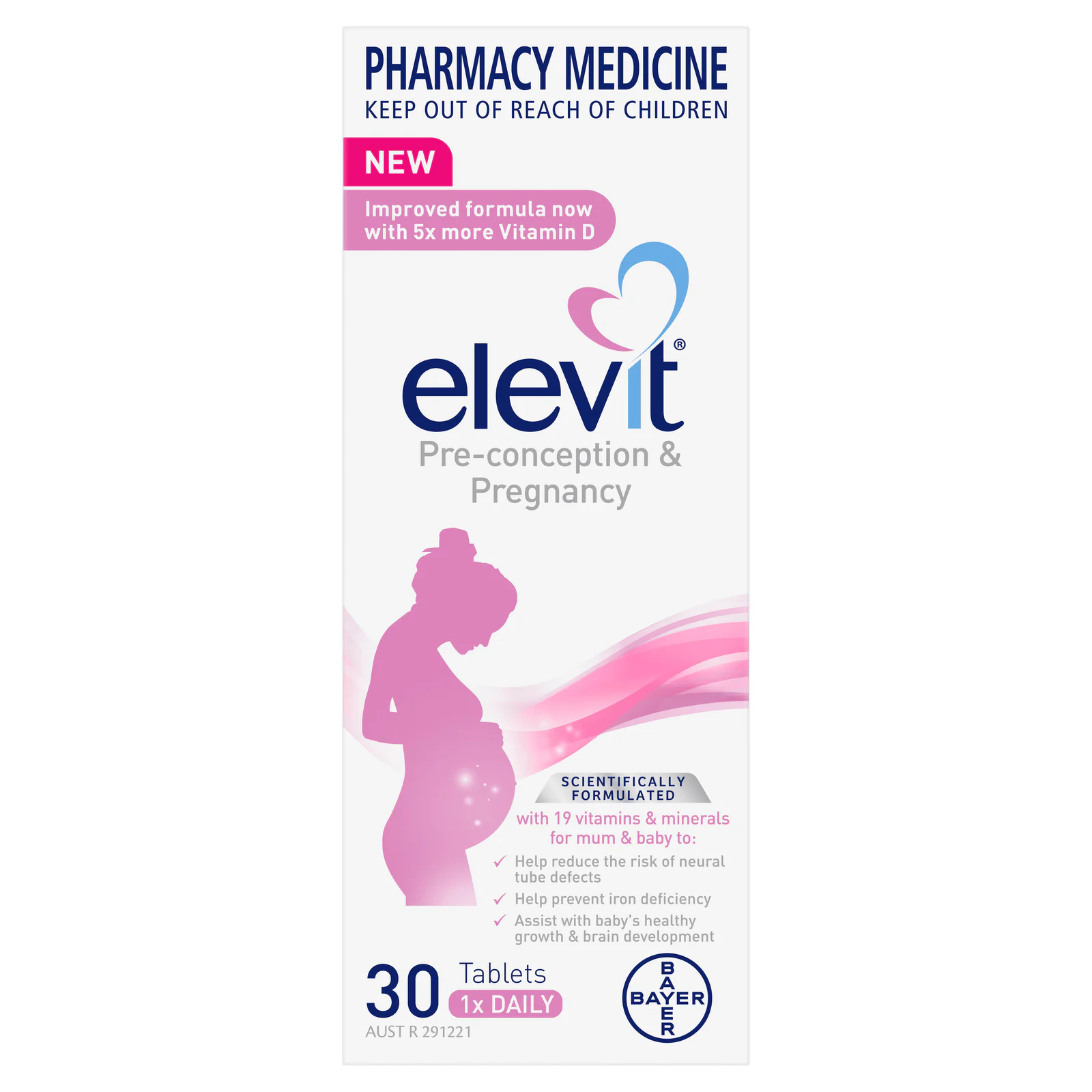 Elevit Pre-Conception & Pregnancy 30 tablets