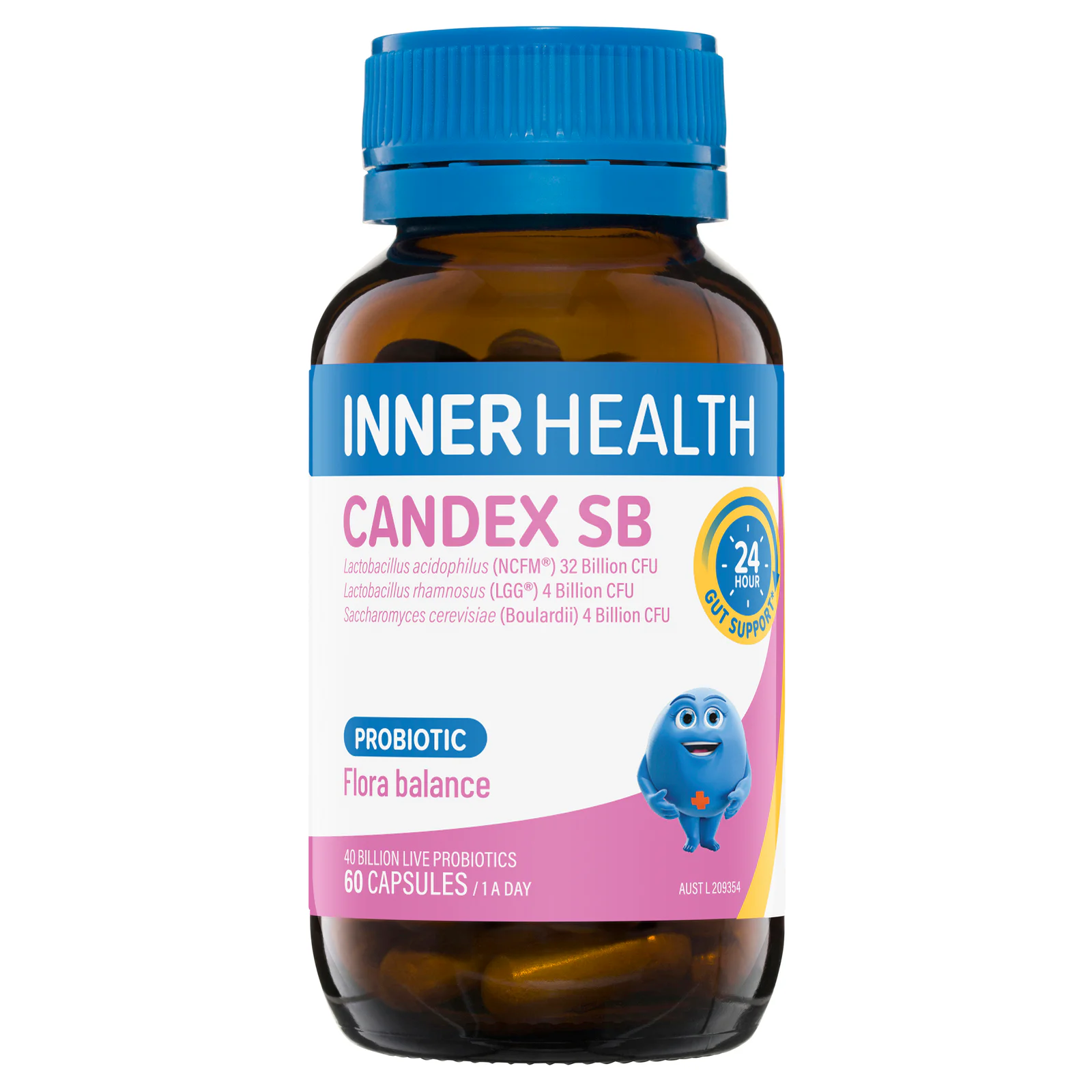 Inner Health Candex SB 60 capsules
