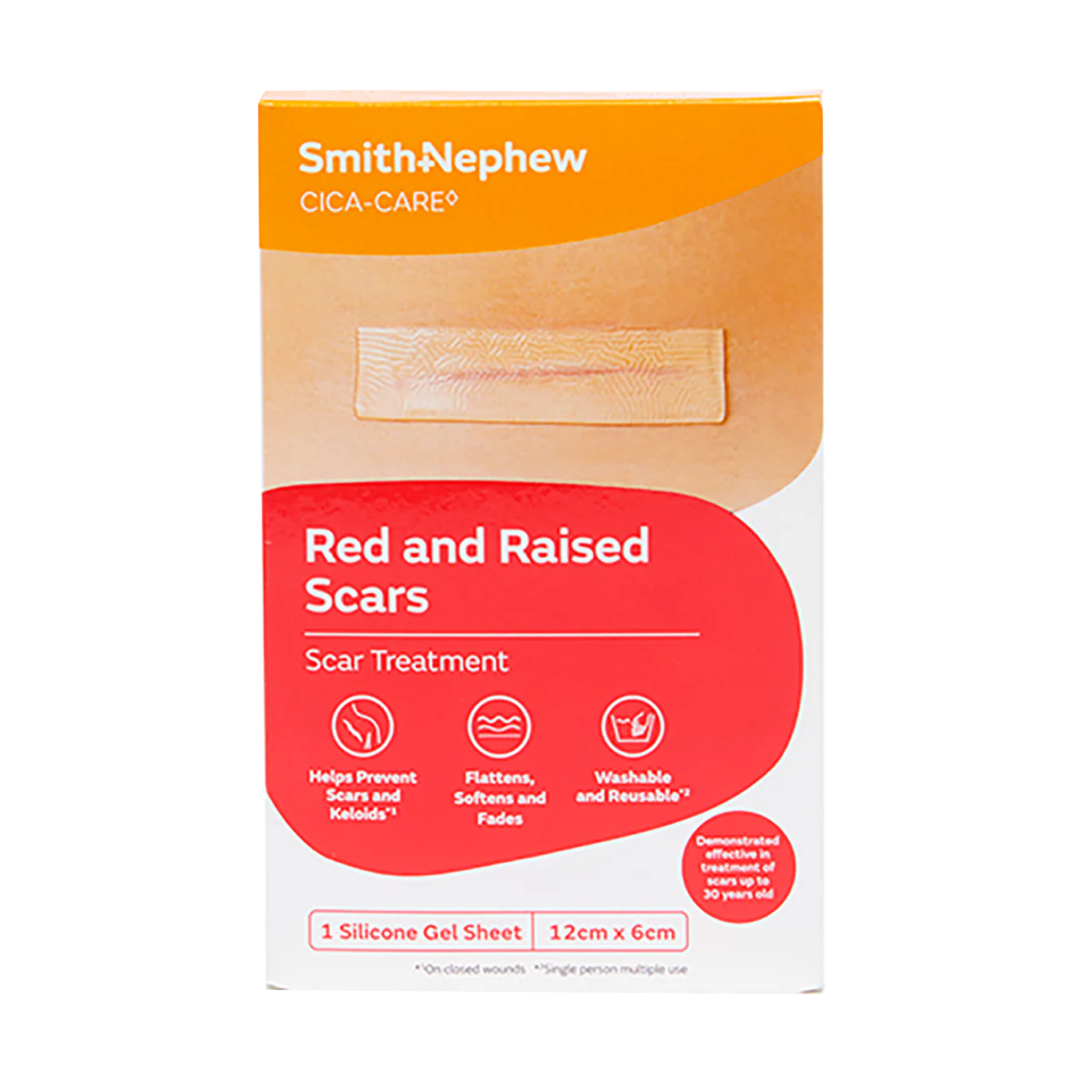 Cica Care Gel Sheet 6cm X 12cm - 1 sheet
