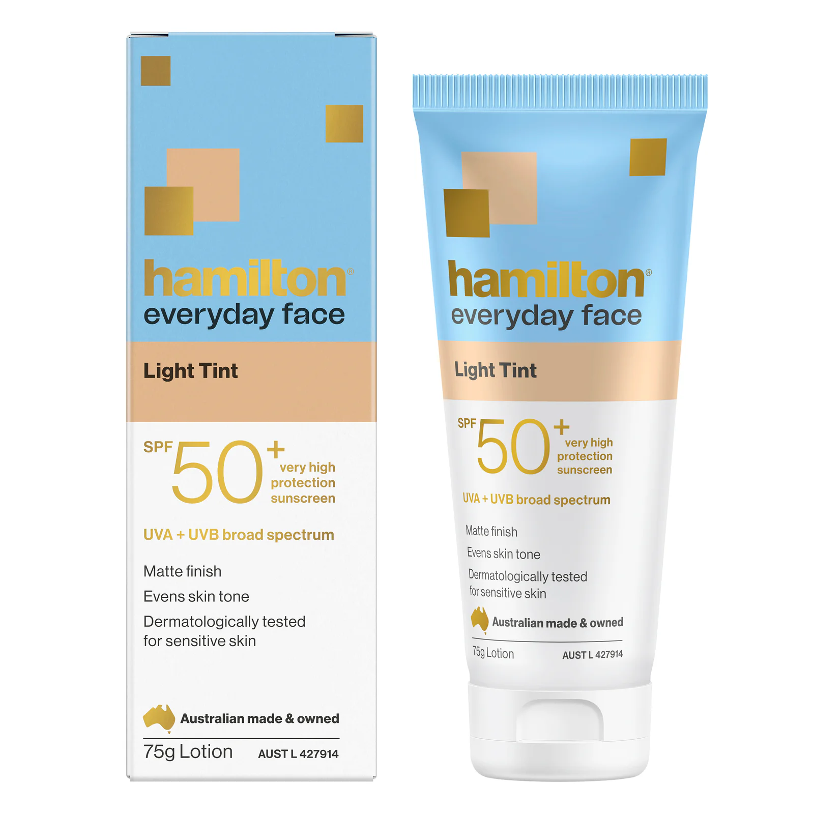 Hamilton Hamilton Sun Everyday Face Light Tint SPF50+ 75g