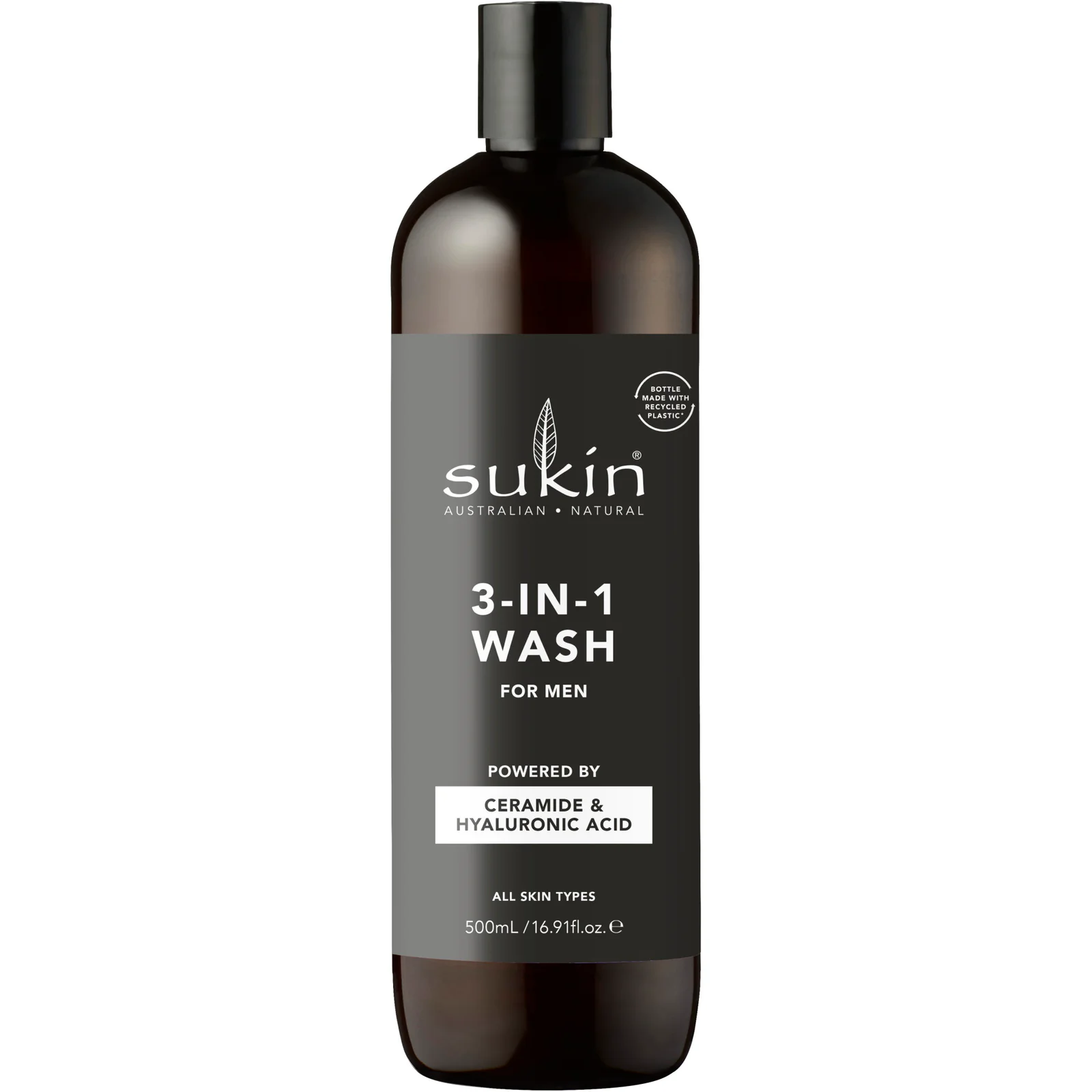 Sukin Mens 3in1 Wash 500ml
