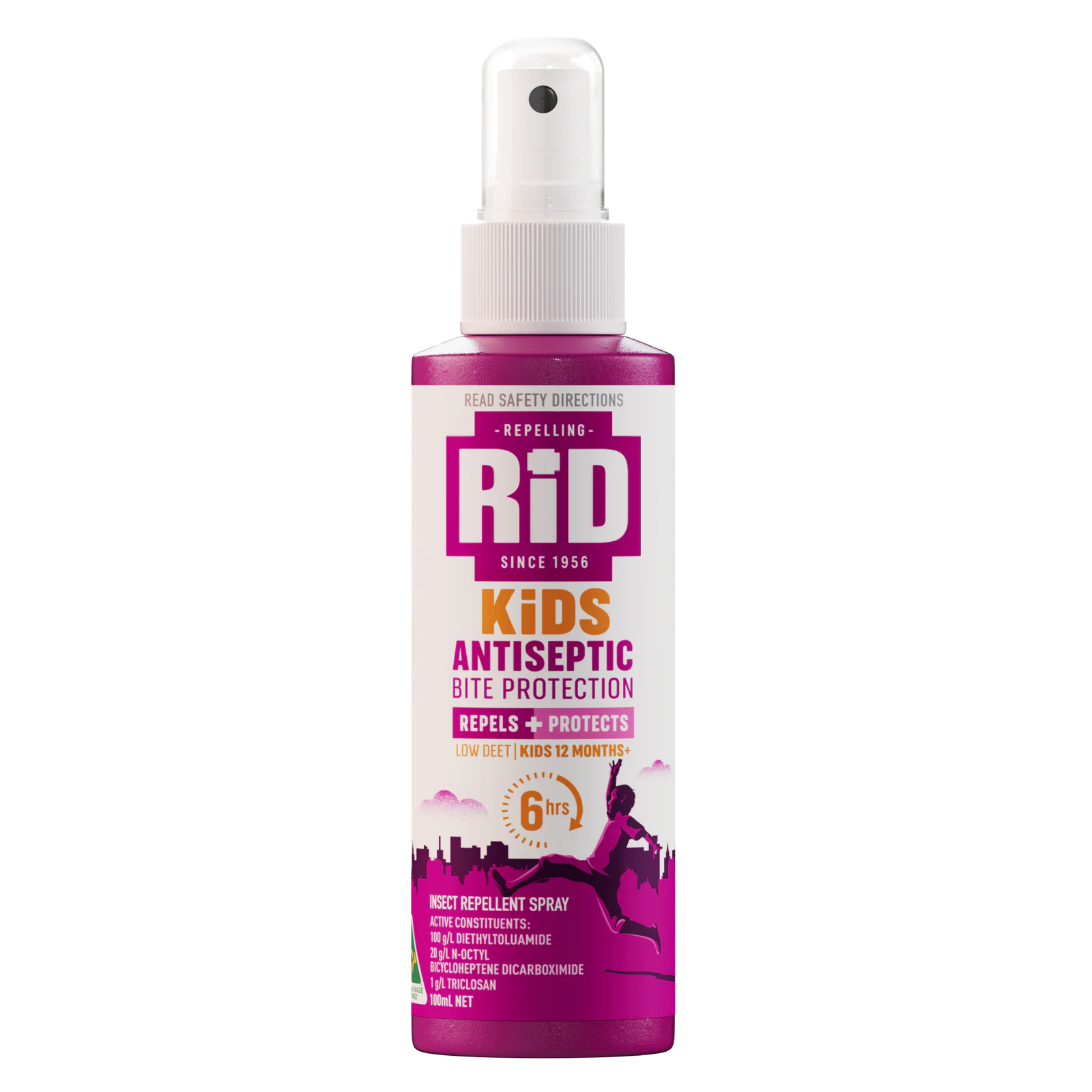RID Kids Antiseptic Bite Protection Spray 100mL