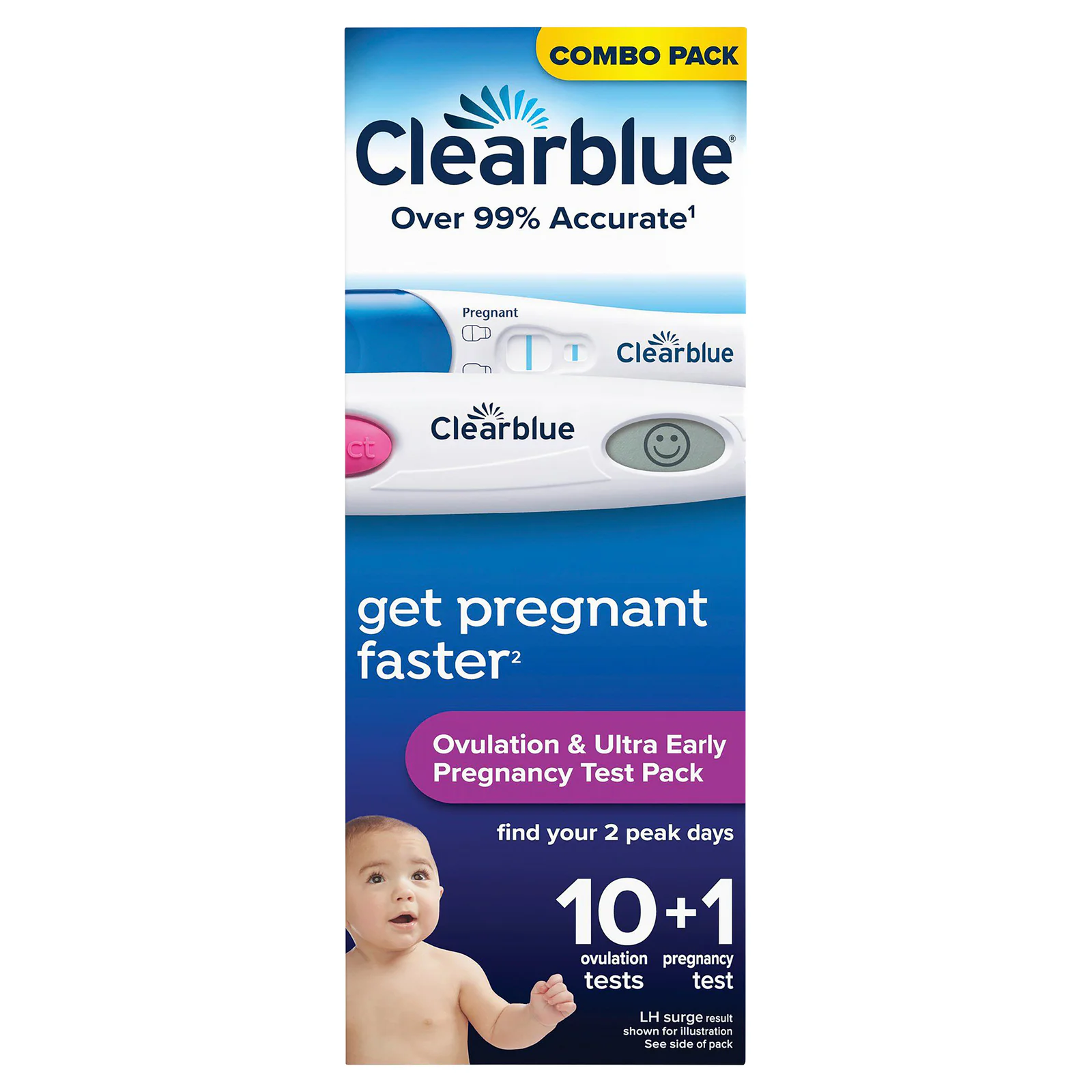 Clearblue Digital Ovulation & Pregnancy Tests 11 pack