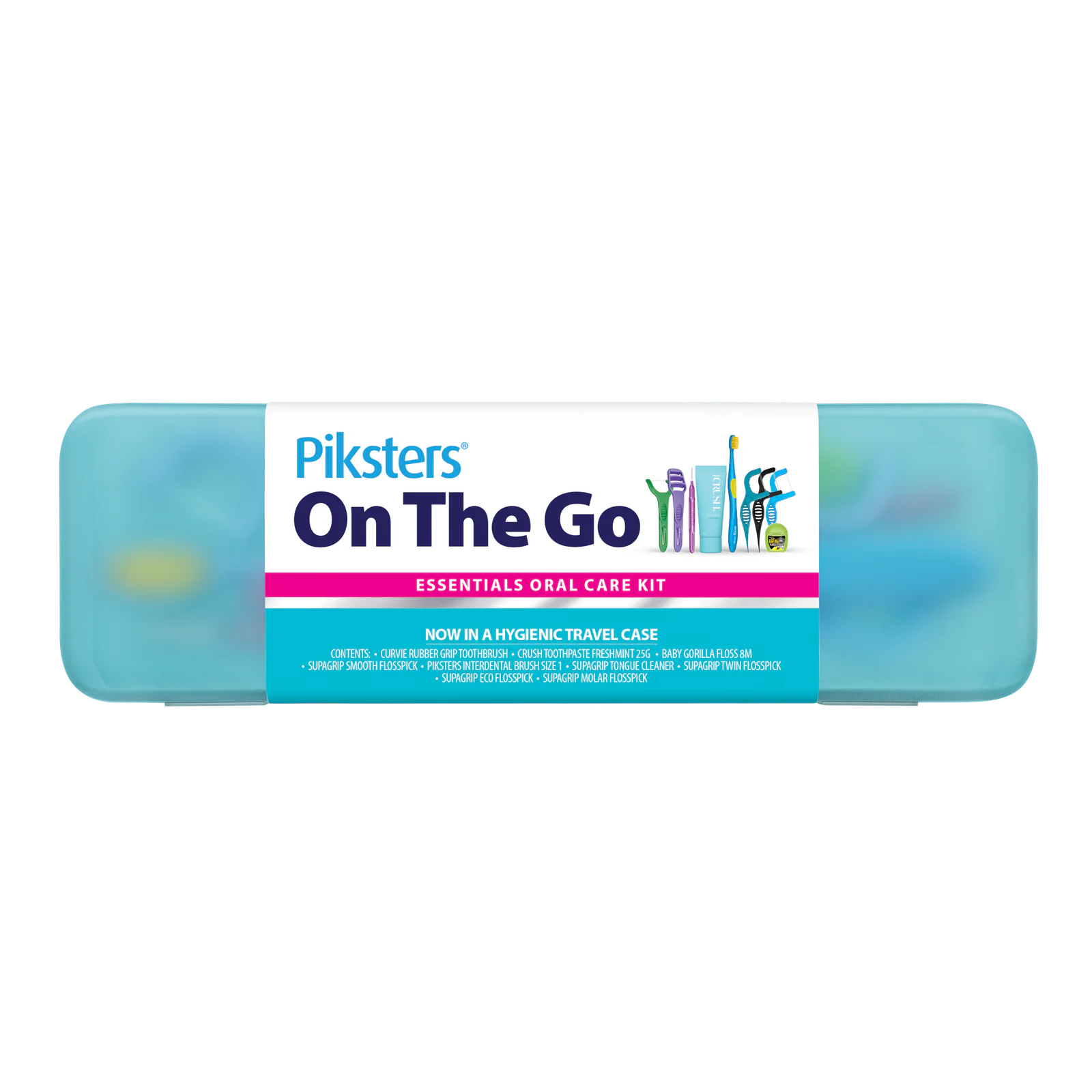 Piksters On The Go Essentials Oral Care Kit