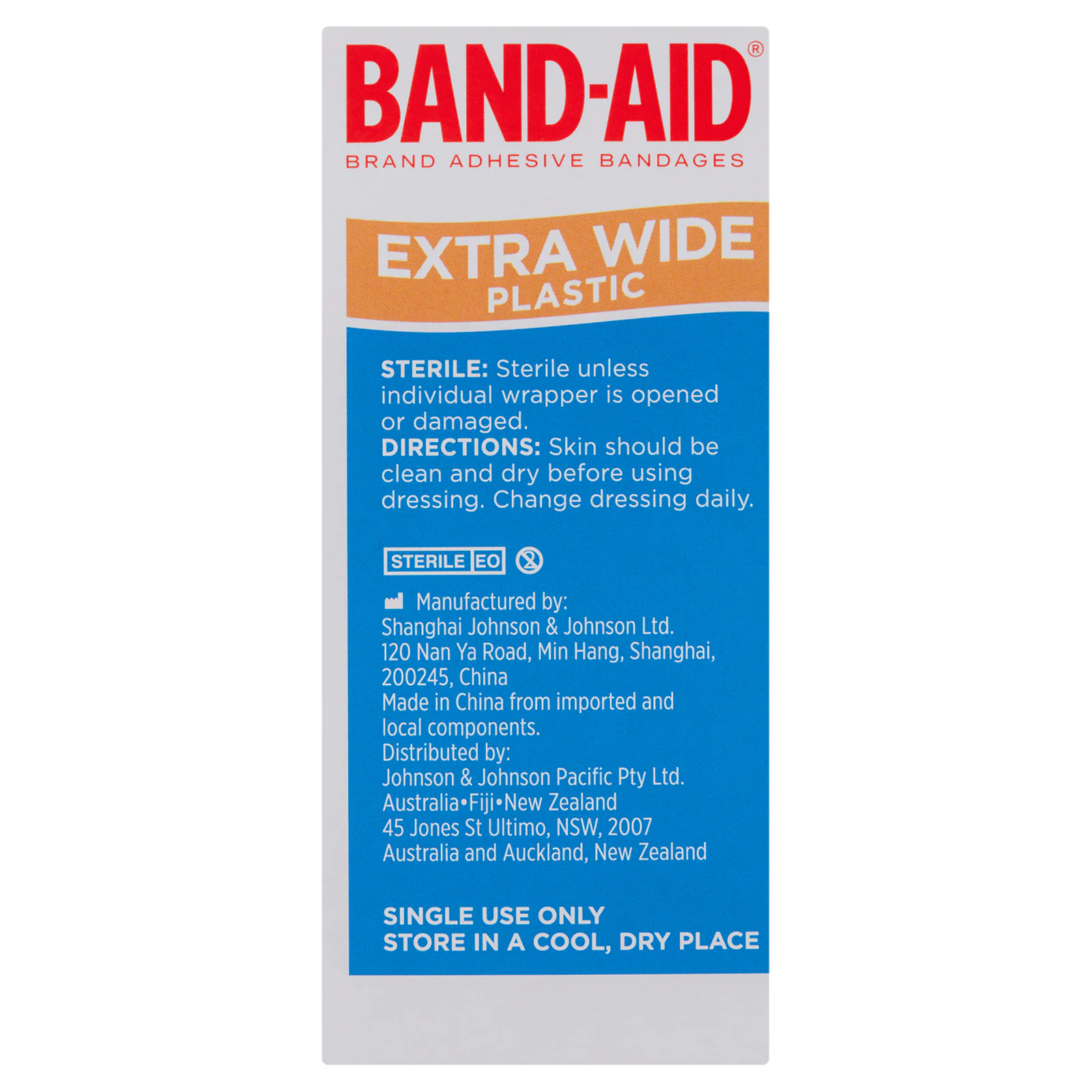 Band-Aid Adhesive Extra Wide 40 pack