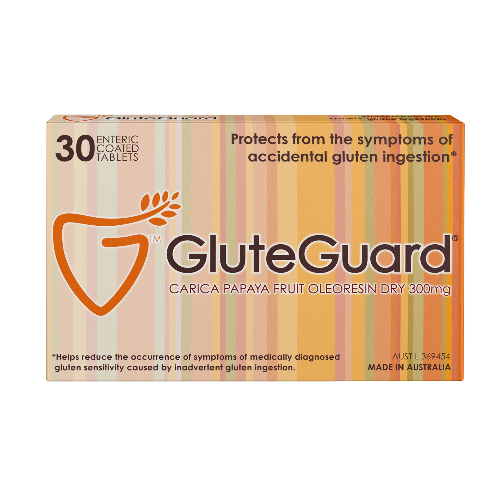 GluteGuard Blister Pack 30 tablets