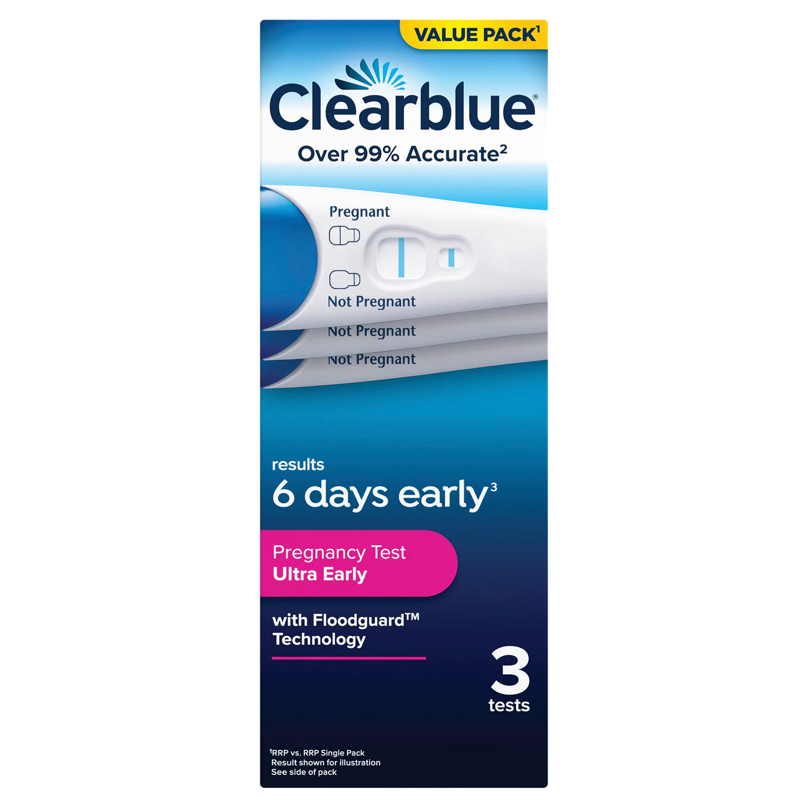 Clearblue Pregnancy Visual Early Detection 3 pack
