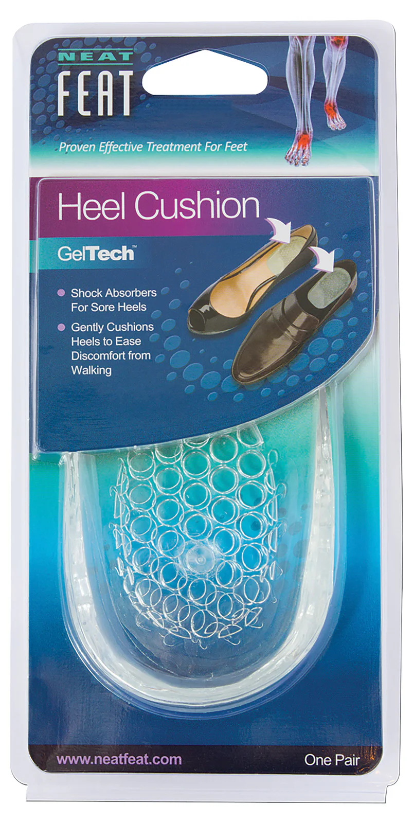 Neat Feat Gel Heel Cushion Large 1 pair