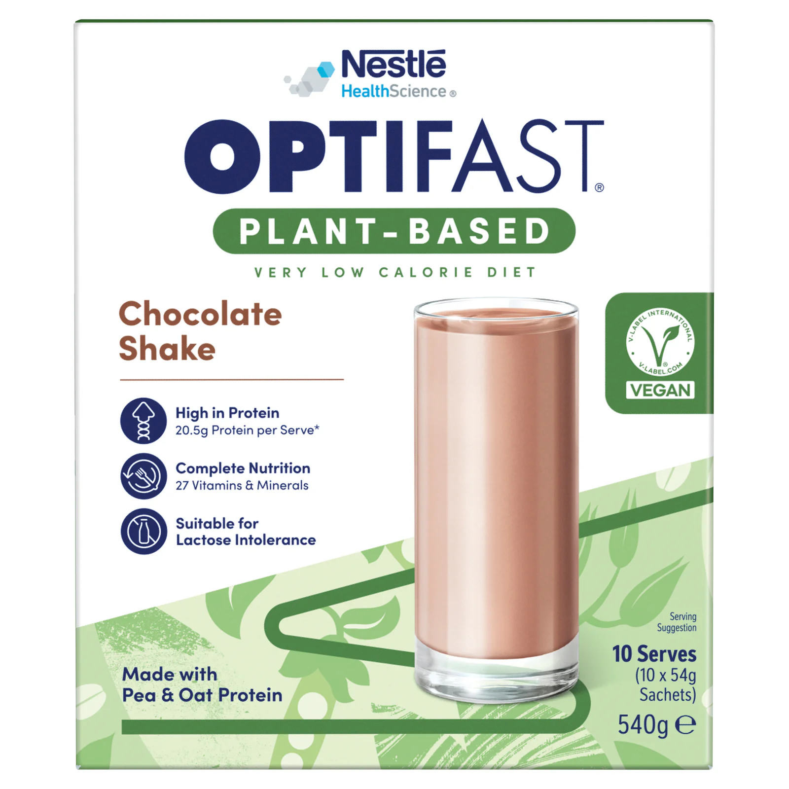 Optifast VLCD Plant Based Chocolate 10 pack